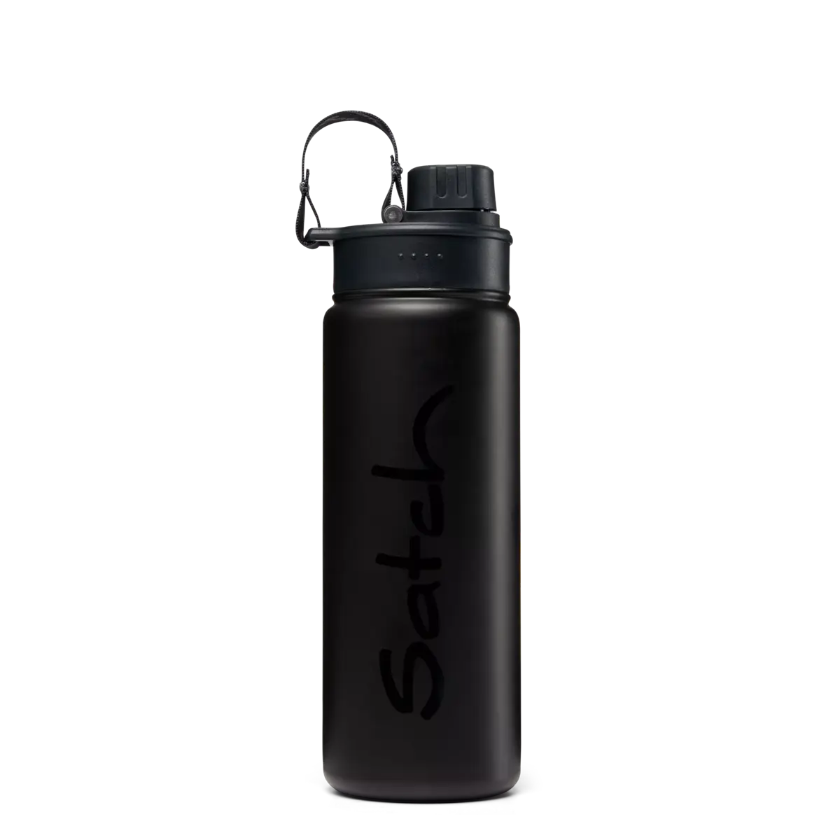 Ergobag Trinkflasche Edelstahl schwarz