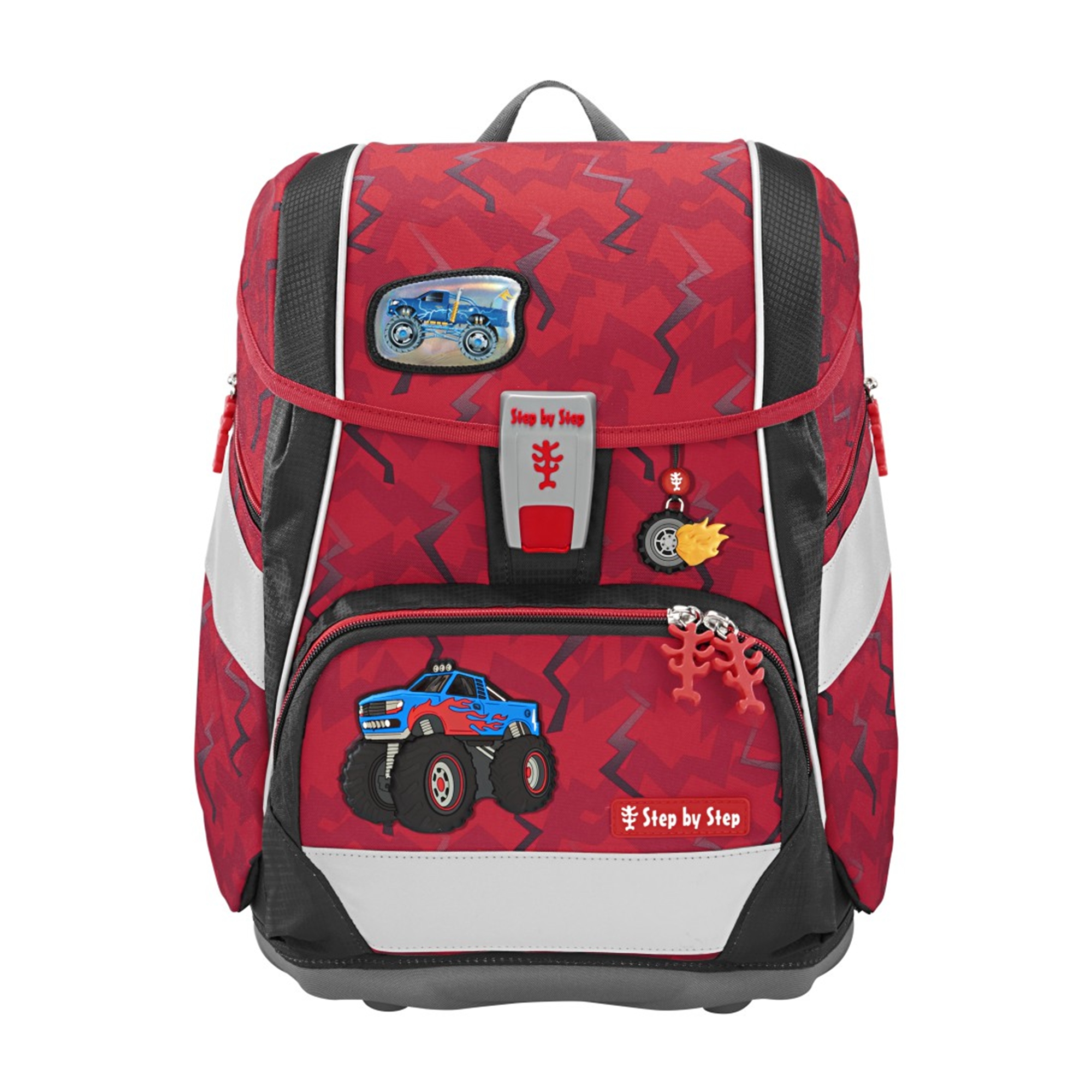 Step by Step 2IN1 Plus Schulranzen-Set Monster Truck Rocky