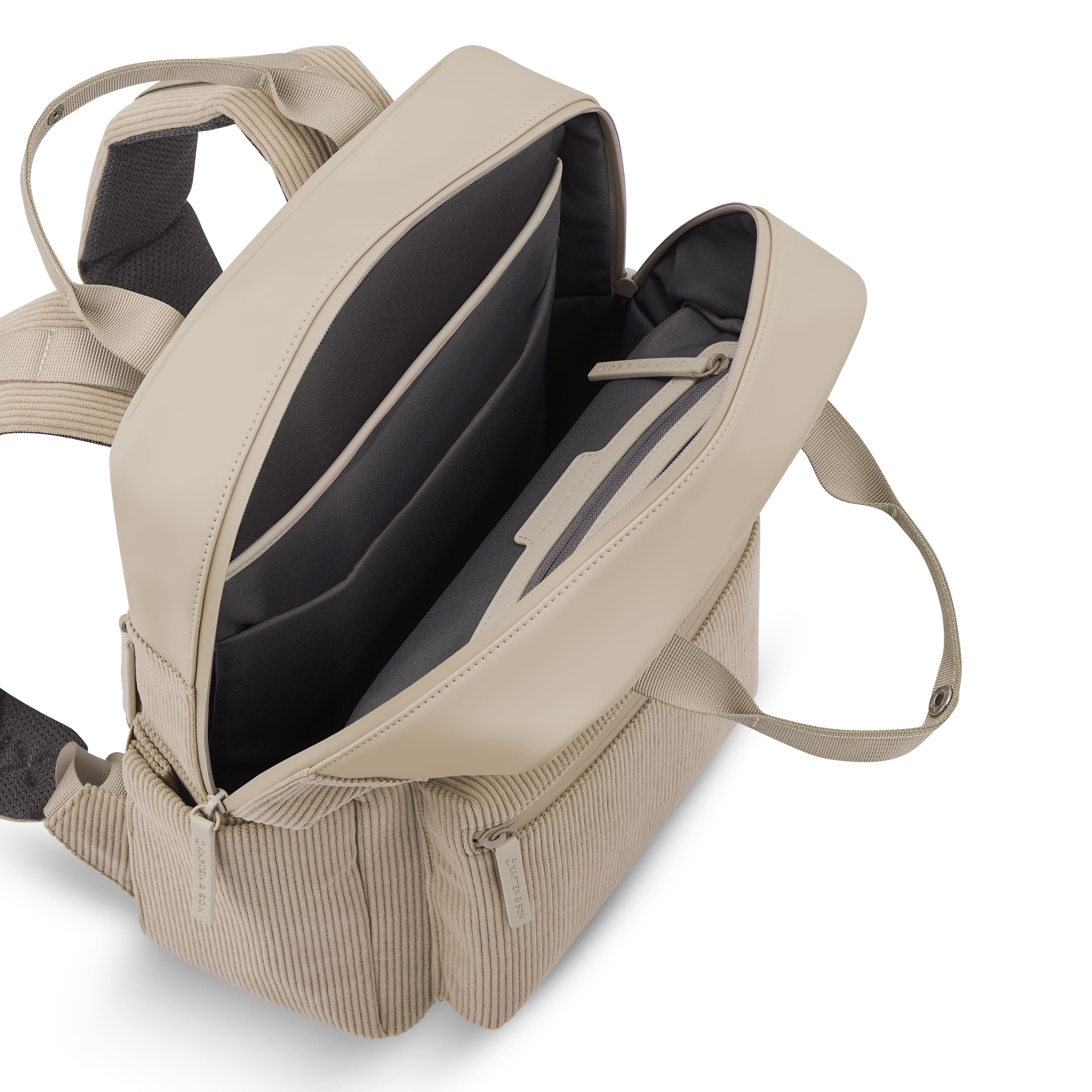 Kapten & Son Rucksack Bergen Pro Cord dusty sand
