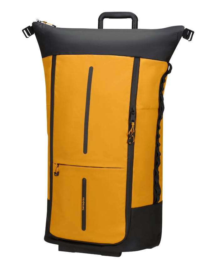 Samsonite Ecodiver faltbare Reisetasche mit Rollen 4-in-1 yellow