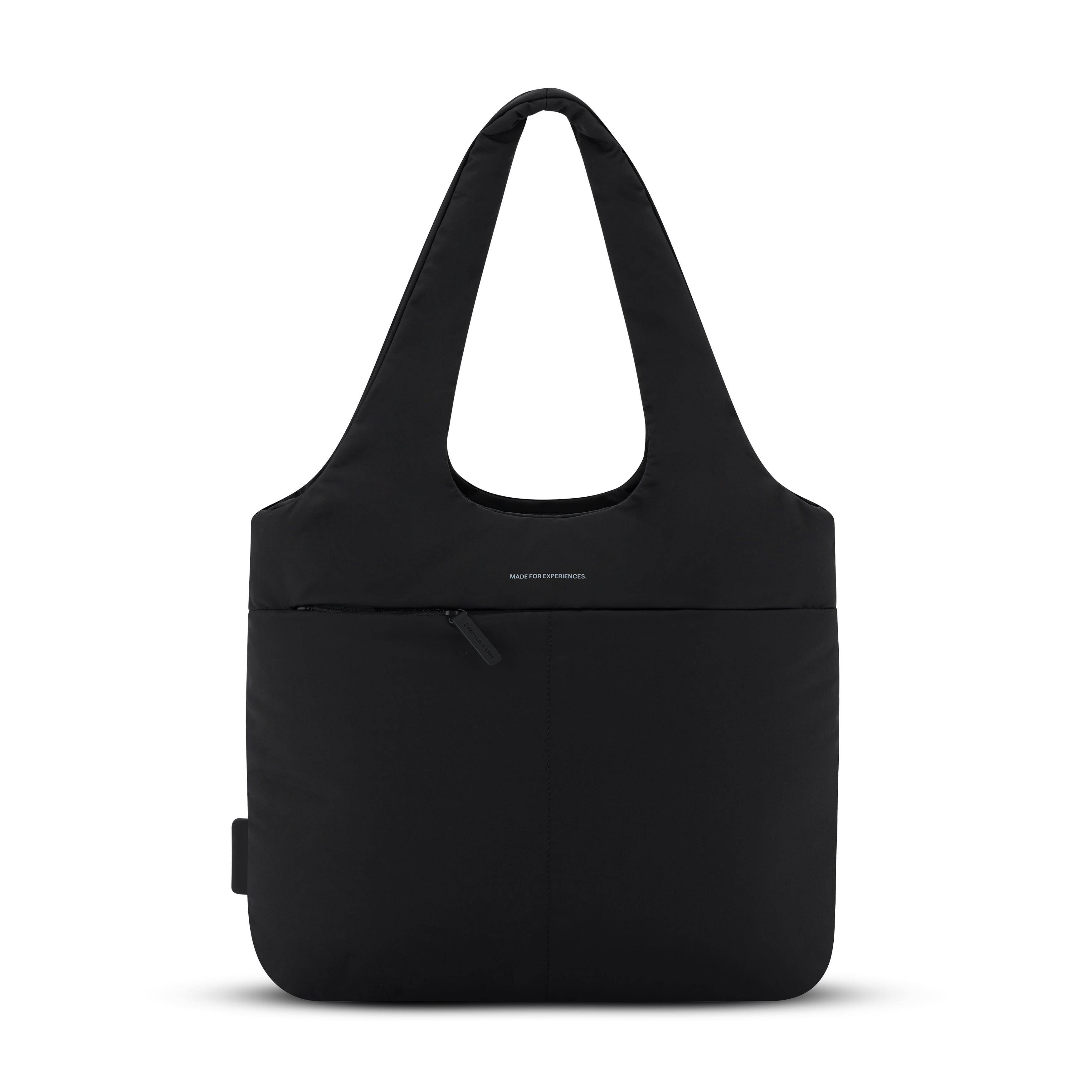 Kapten & Son Skara Cloud Shopper All Black Kapten & Son Skara Cloud Shopper All Black