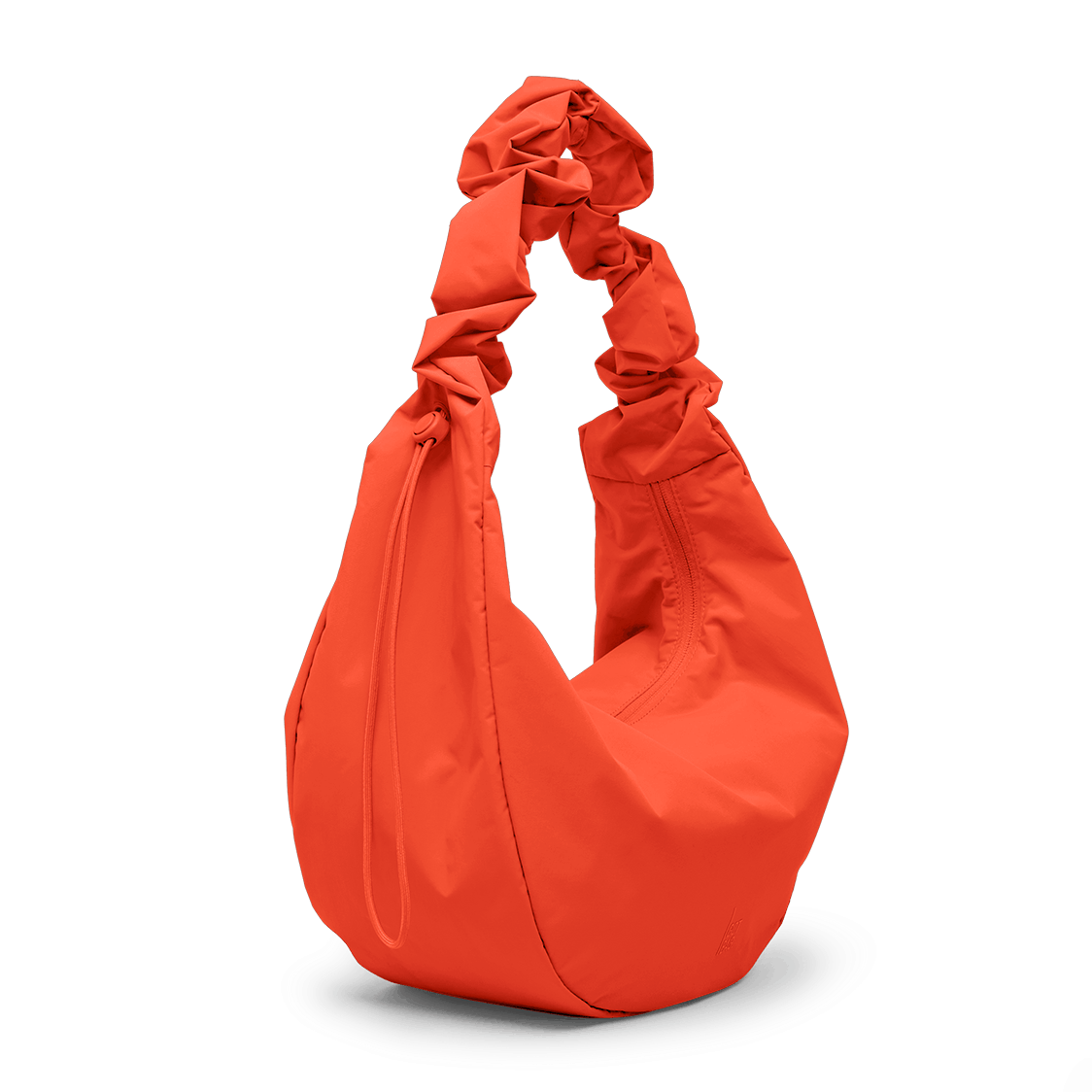 GOT BAG Moon Bag Ruffle hot coral monochrome