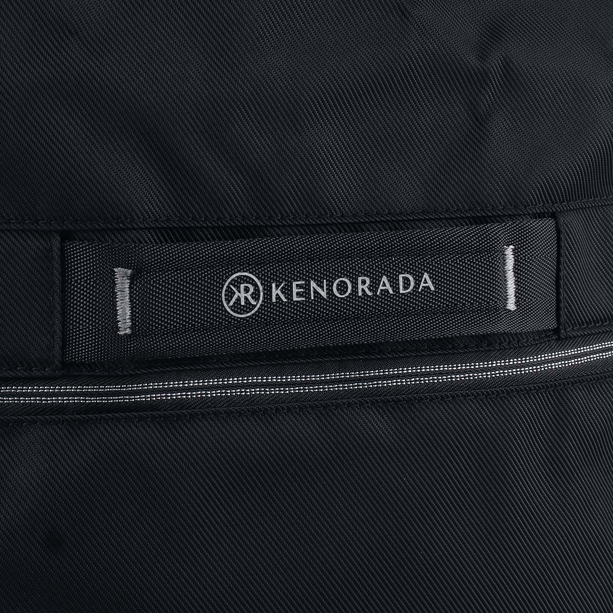KENORADA Rollen-Reisetasche mit Rucksackfunktion RT31B L black KENORADA Rollen-Reisetasche mit Rucksackfunktion RT31B L black