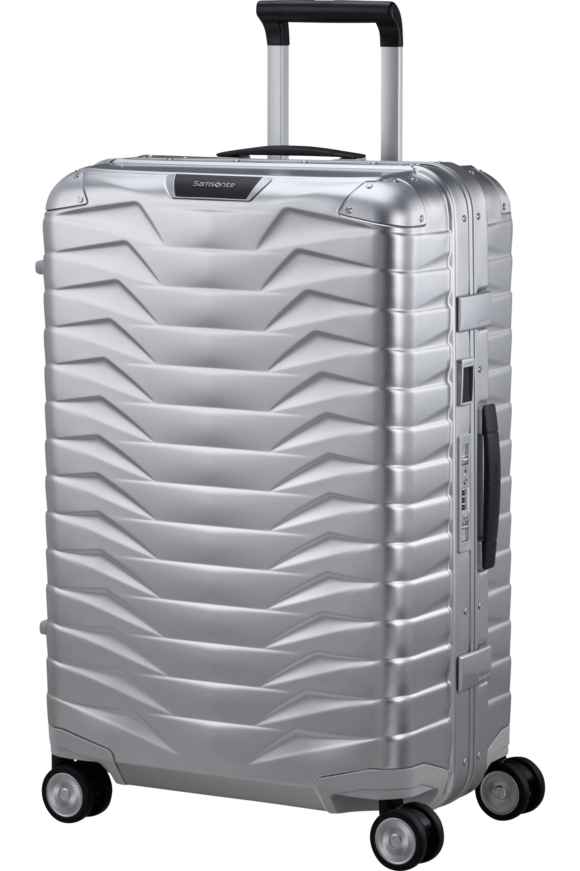 Samsonite Koffer Proxis Alu 69cm silber 