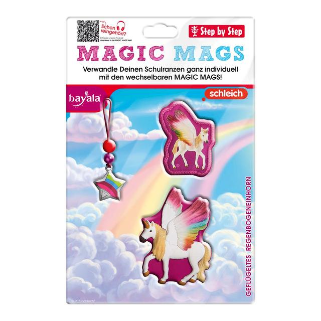 Step by Step MAGIC MAGS schleich®, bayala®, geflügeltes Regenbogeneinhorn 