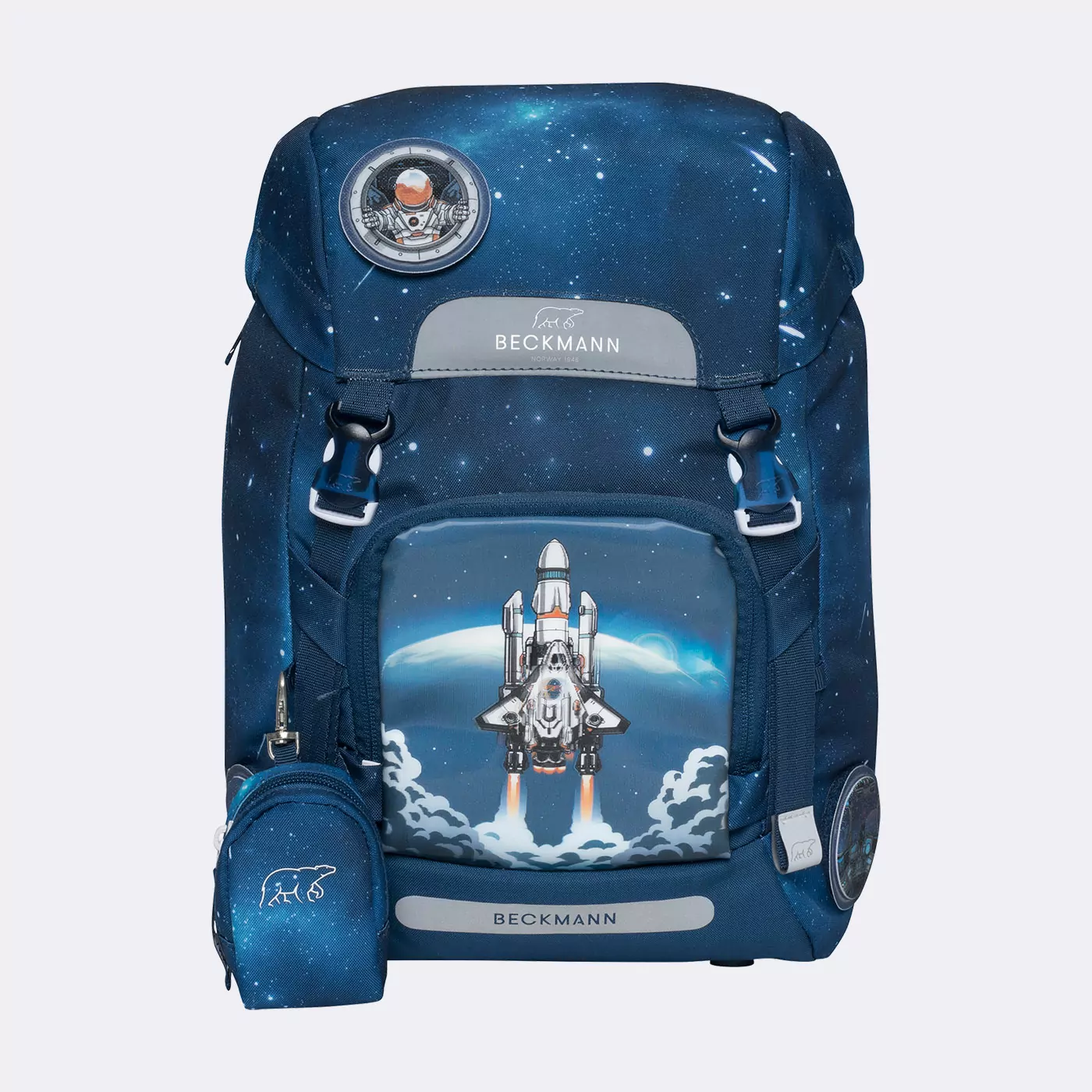 Beckmann Schulrucksack Set 6-teilig Classic Space Mission