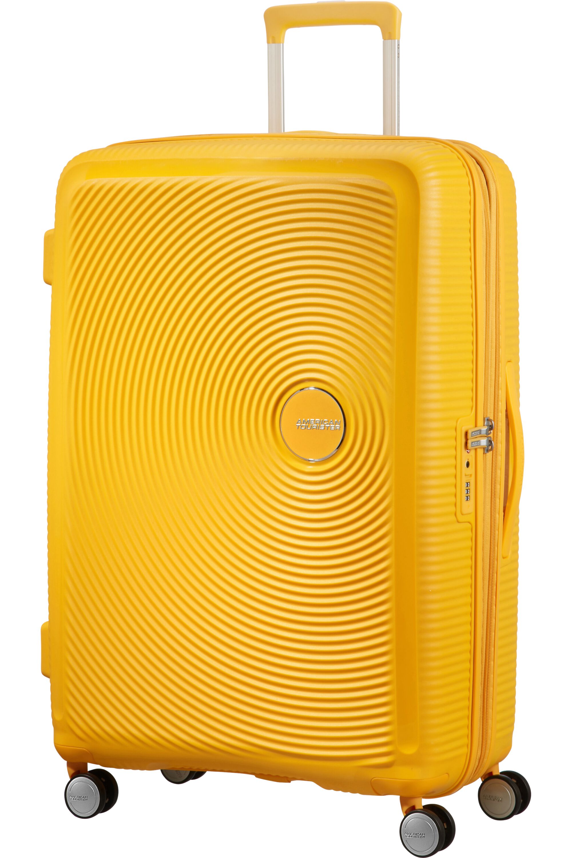 American Tourister Koffer SoundBox 77cm golden yellow
