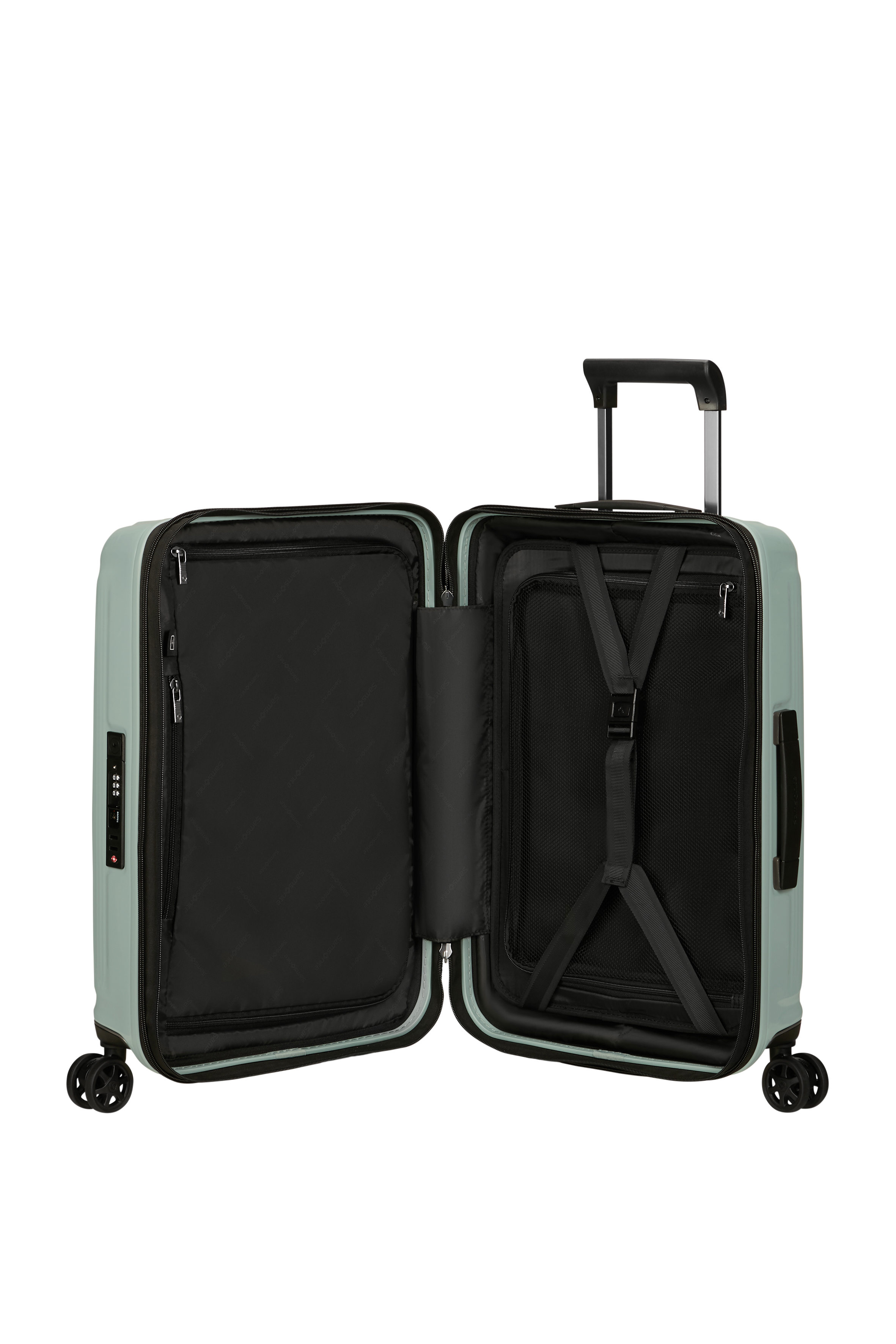 Samsonite Trolley Nuon 55cm metallic mineral green