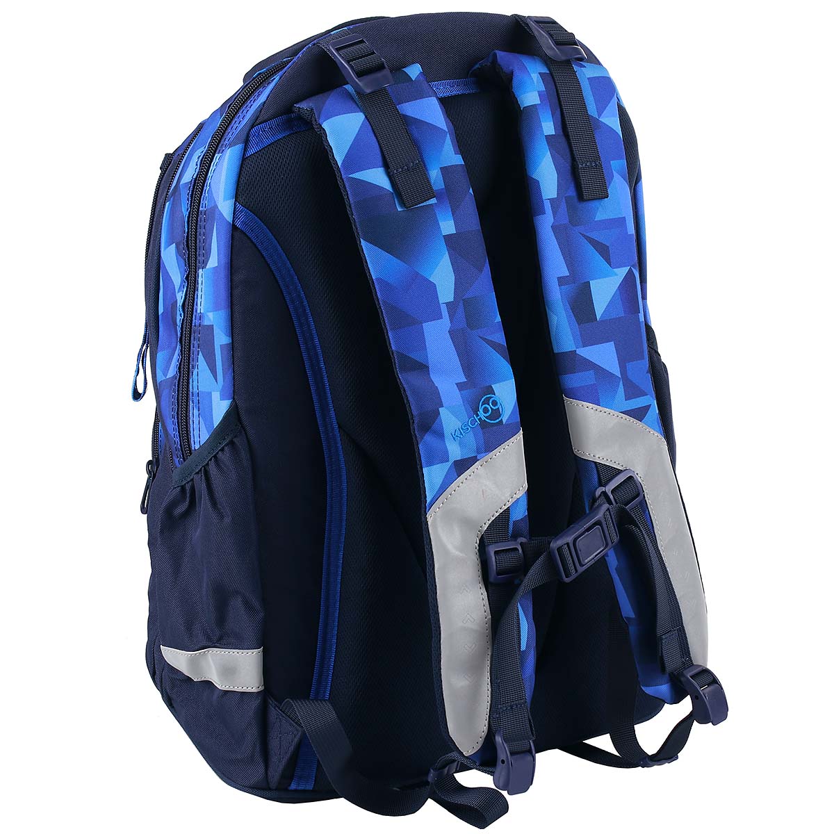 Kischoo Schulrucksack Nordoo Mosaikblau