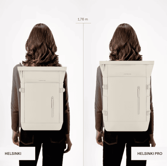 Kapten & Son Rucksack Helsinki Pro All Black