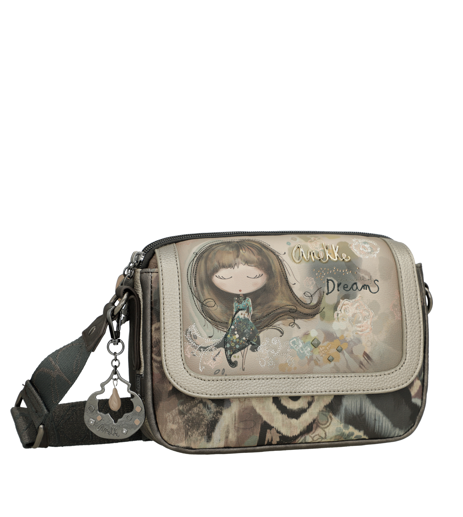 Anekke Umhängetasche Real Überschlag