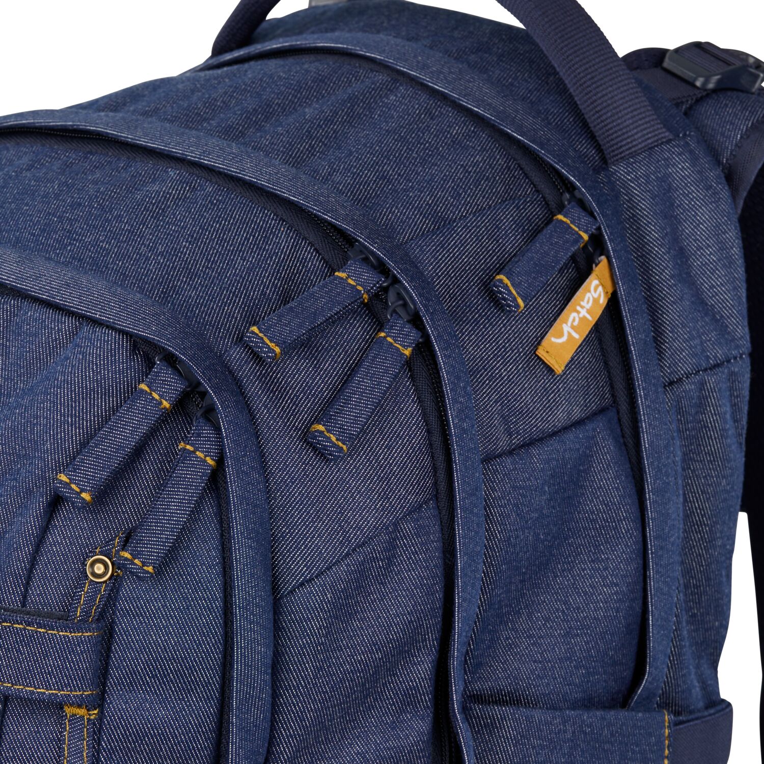 Satch Pack Schulrucksack-Set Denim Blue 2025 