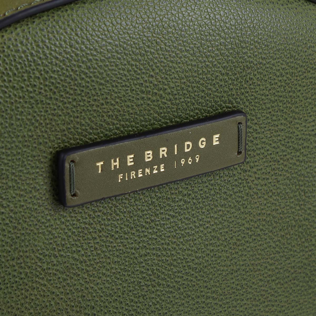 The Bridge Lederrucksack Carlotta mittelgrün