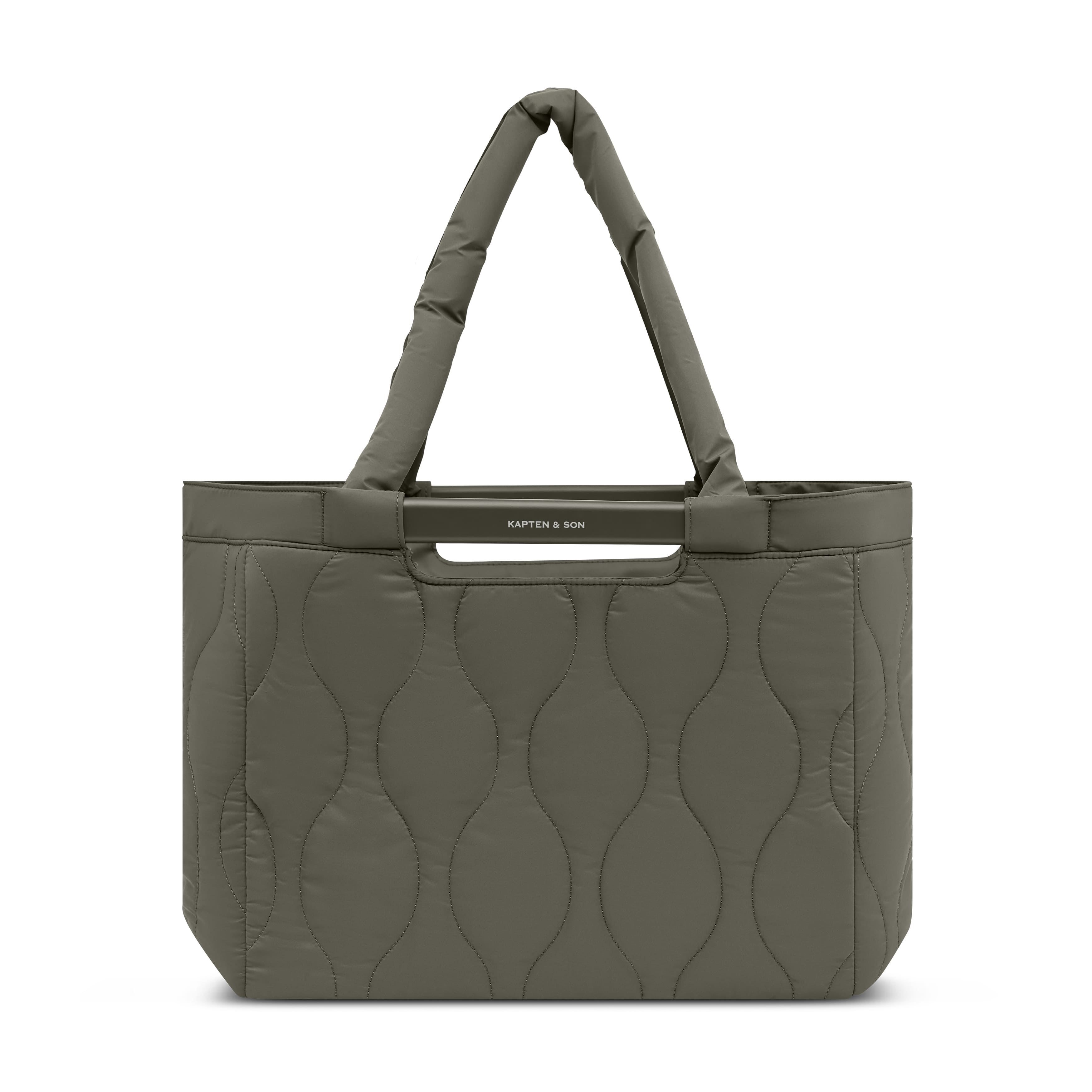 Kapten & Son Vaasa Shopping Basket Quilted khaki