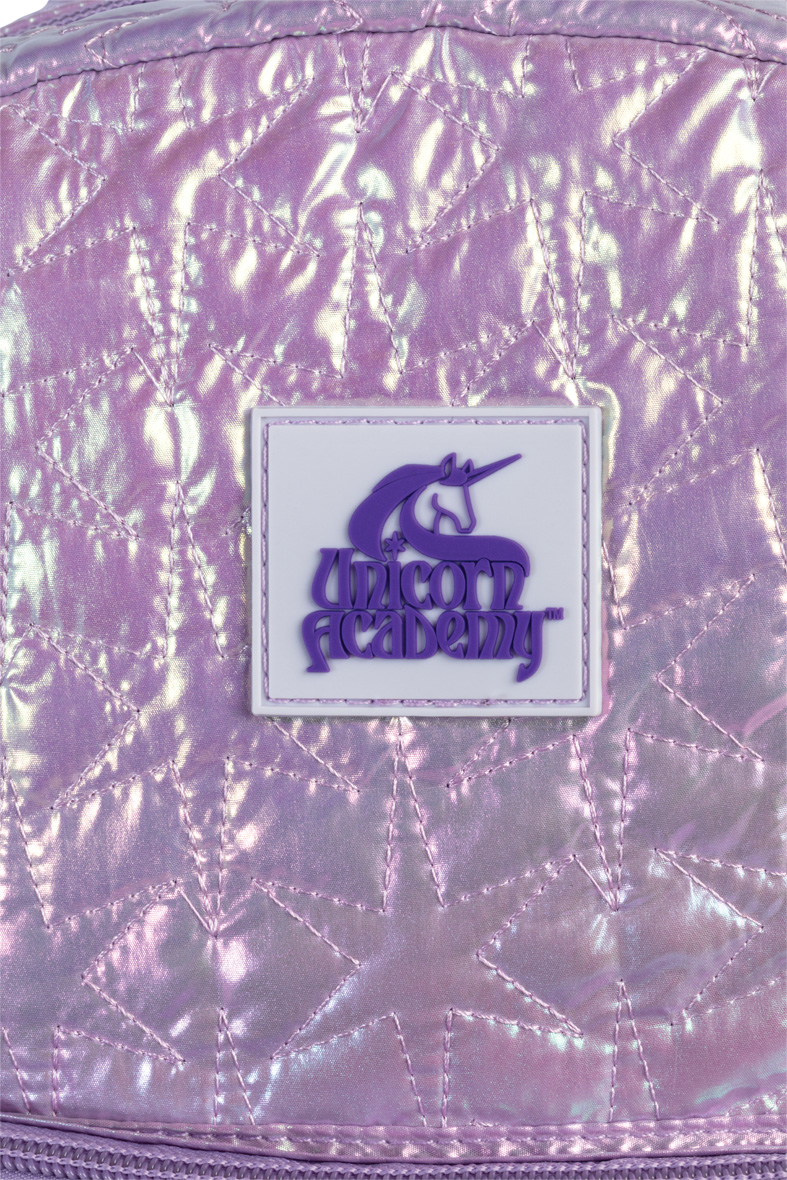 Glühwürmchen Kinderrucksack Unicorn Academy hellviolett