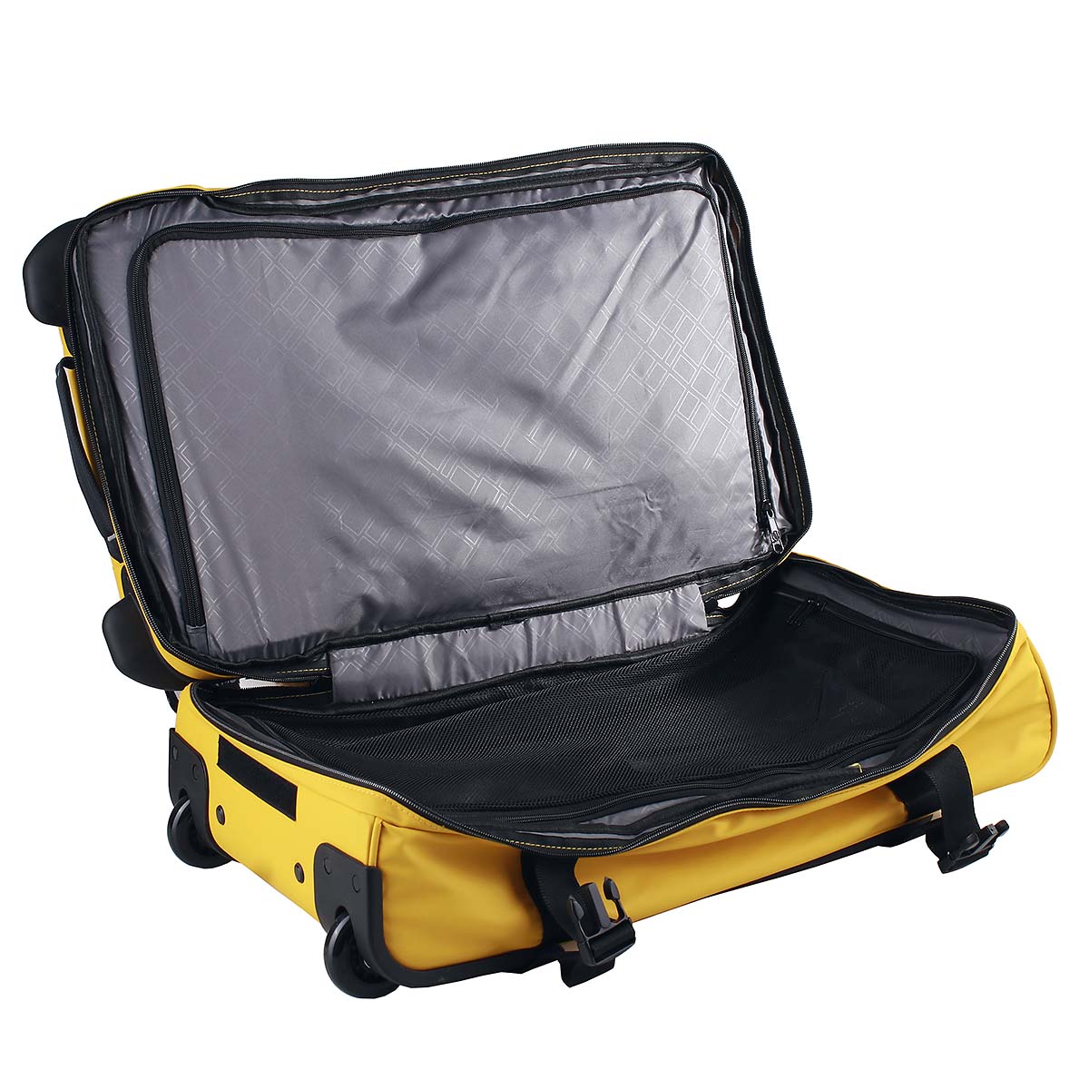 Kenorada Rollen-Reisetasche Backpack Rainbow L gelb