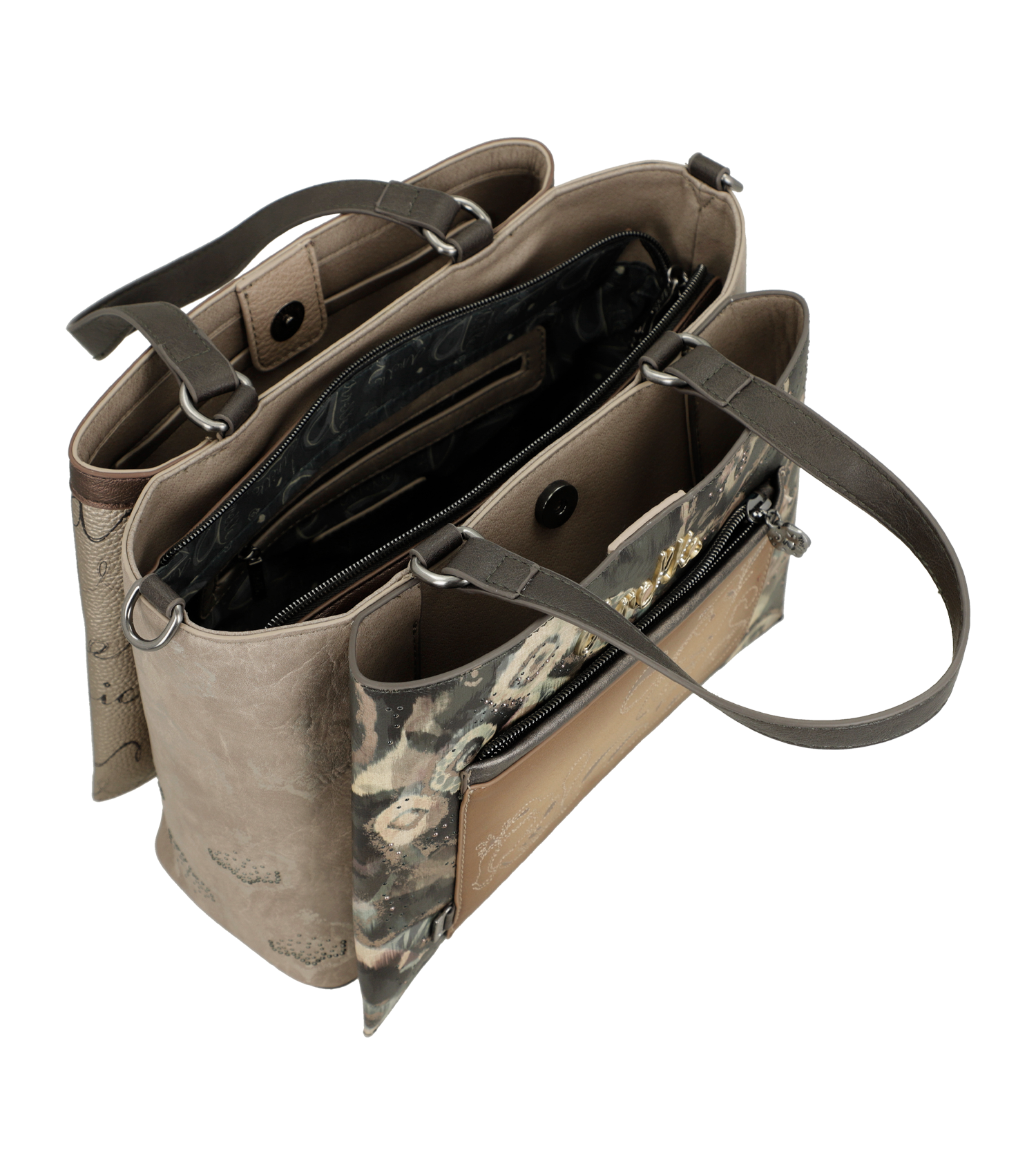 Anekke Handtasche mit Umhängeriemen Manifesto