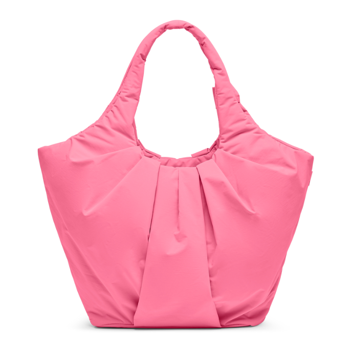 GOT BAG Pleat Tote Bag salina pink monochrome