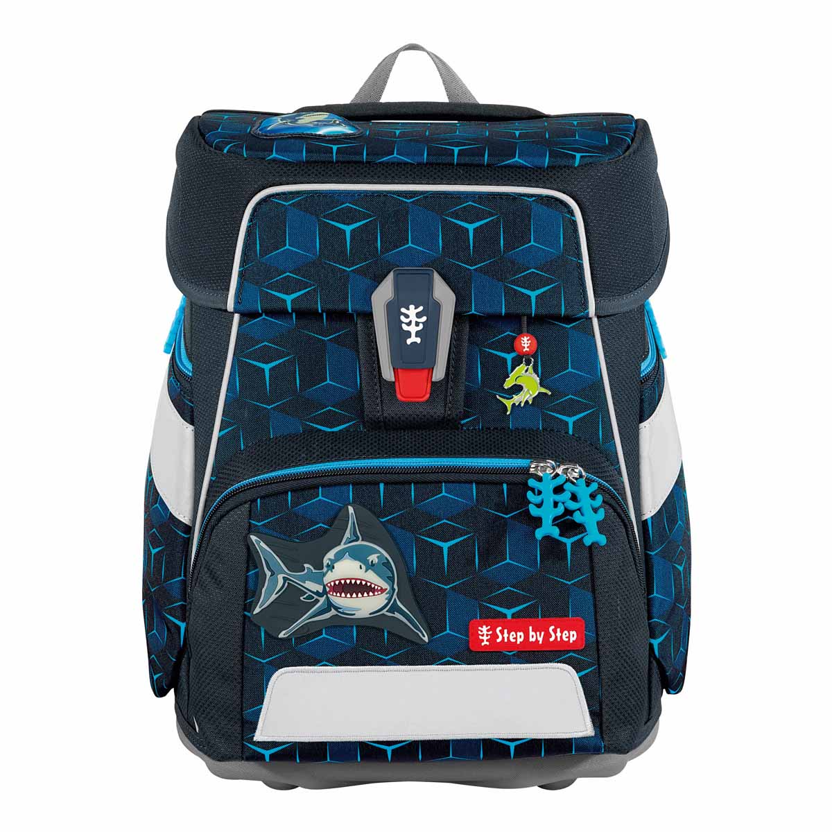Step by Step SPACE SHINE Schulranzen-Set Shark Dexter 2025