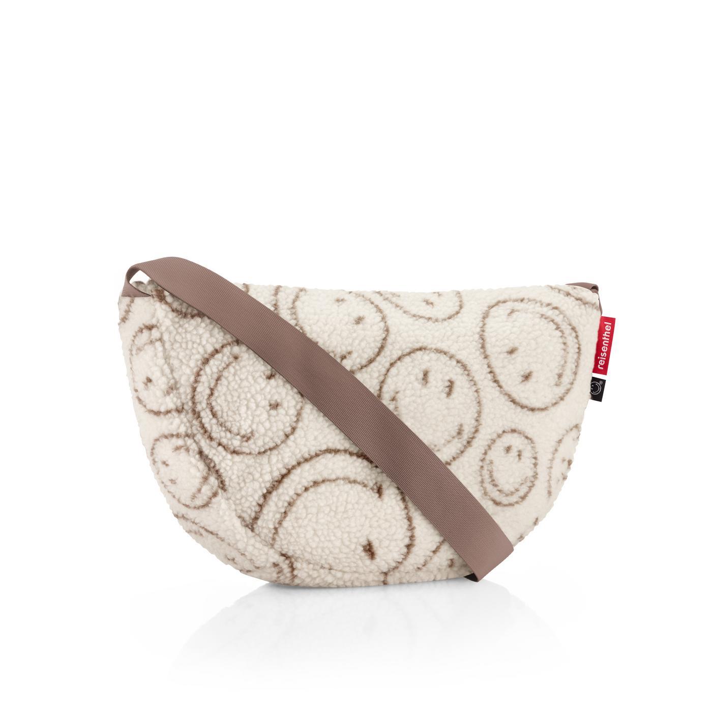 Reisenthel moonbag S smiley teddy chocolate Reisenthel moonbag S smiley teddy chocolate