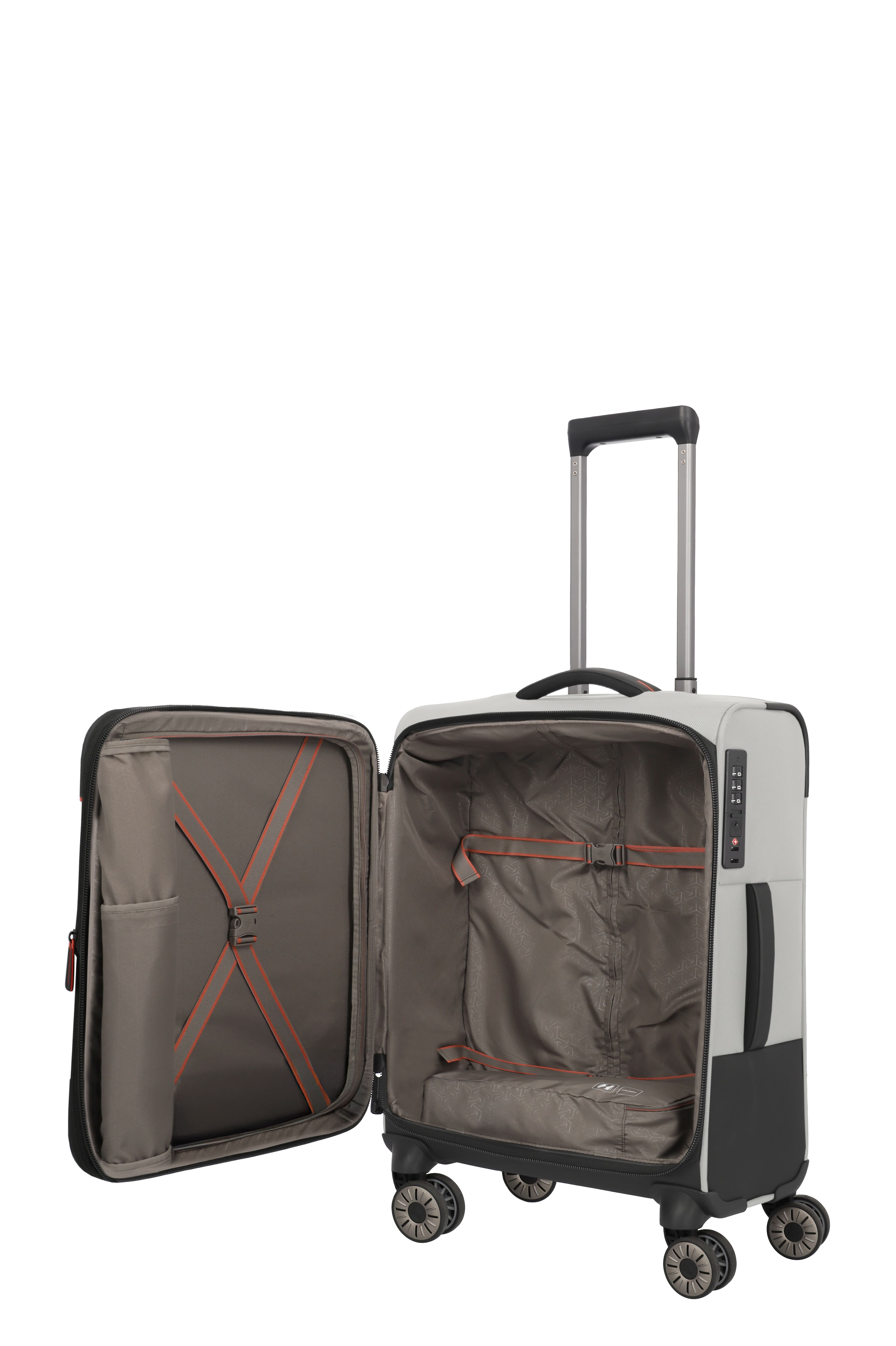 Travelite Trolley Crosslite S nature erweiterbar