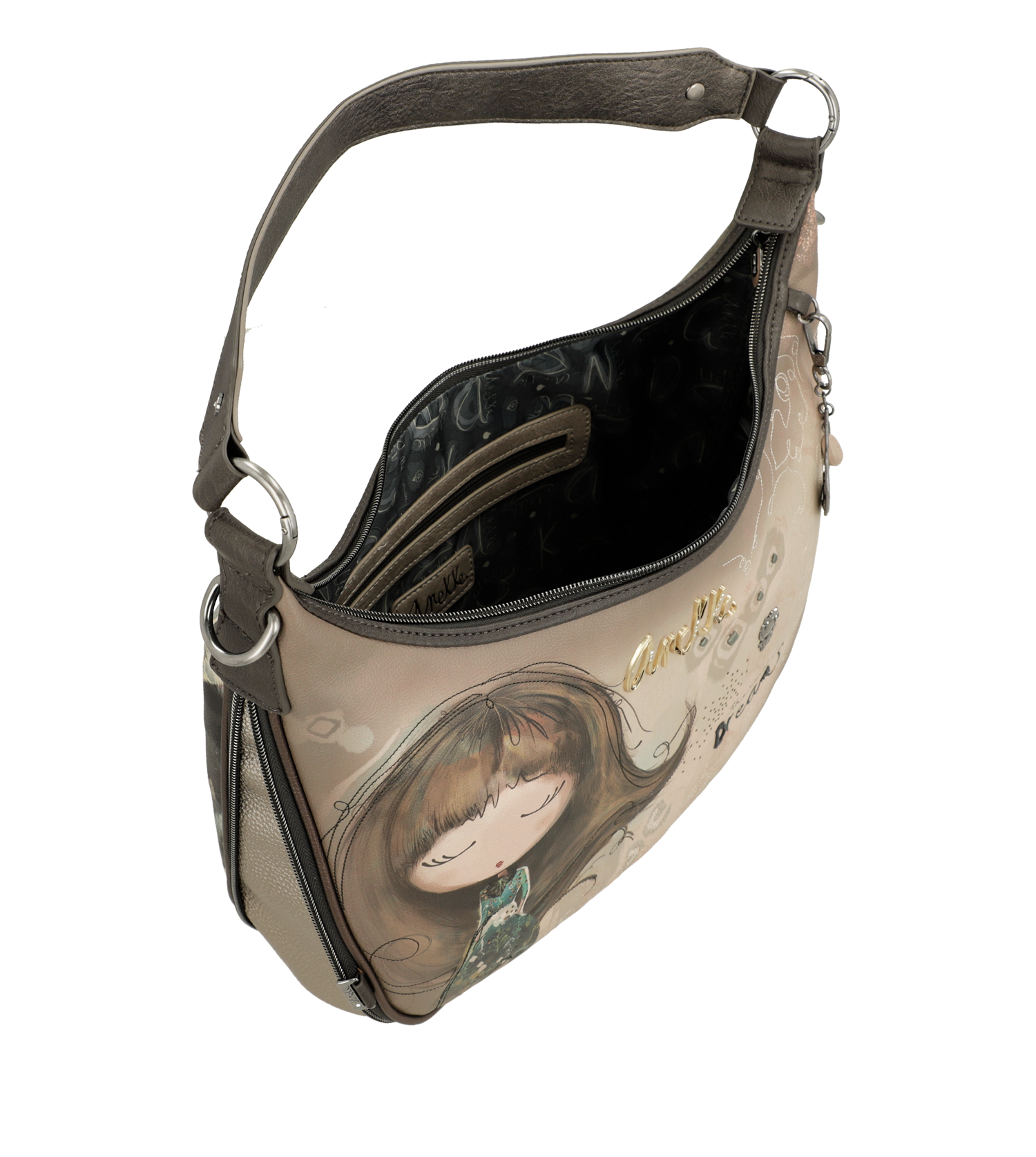 Anekke Schultertasche Real