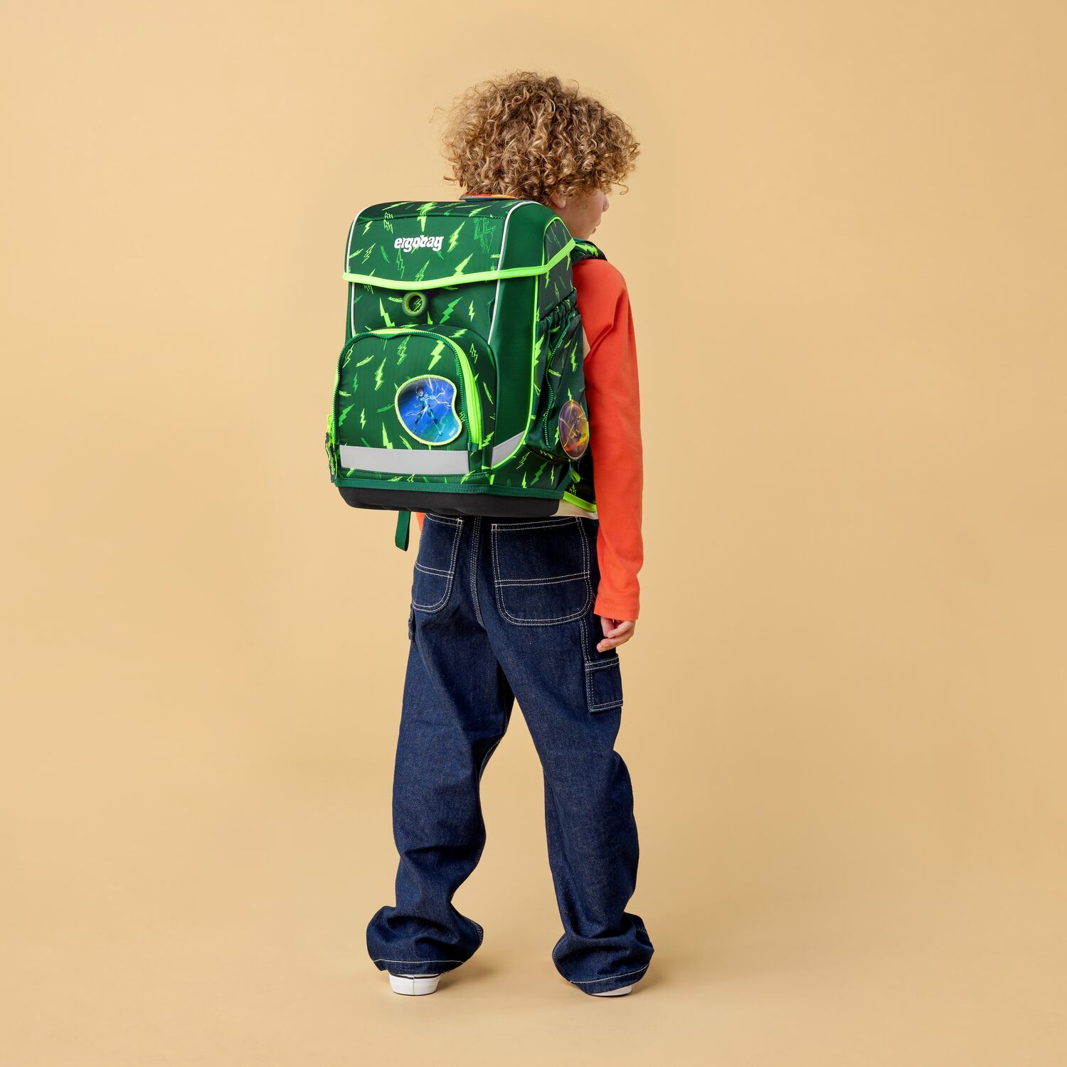 Ergobag Schulranzen-Set Cubo Bärtastisch 2025