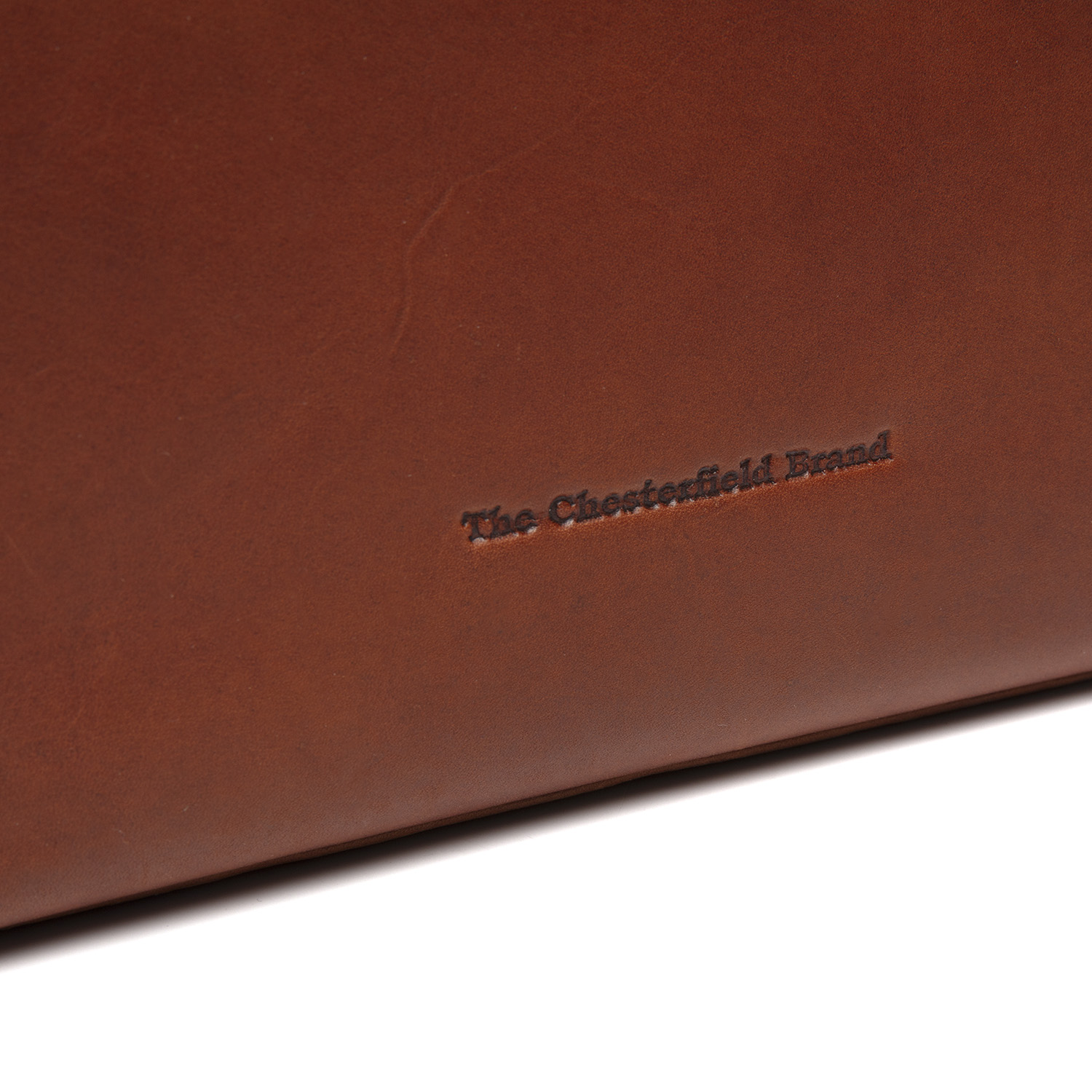 Chesterfield Leder Handtasche Valmonte cognac