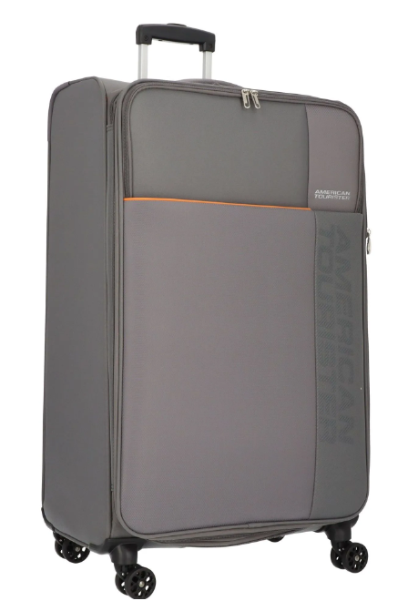 American Tourister Koffer Fun Cruise 75cm grey/orange