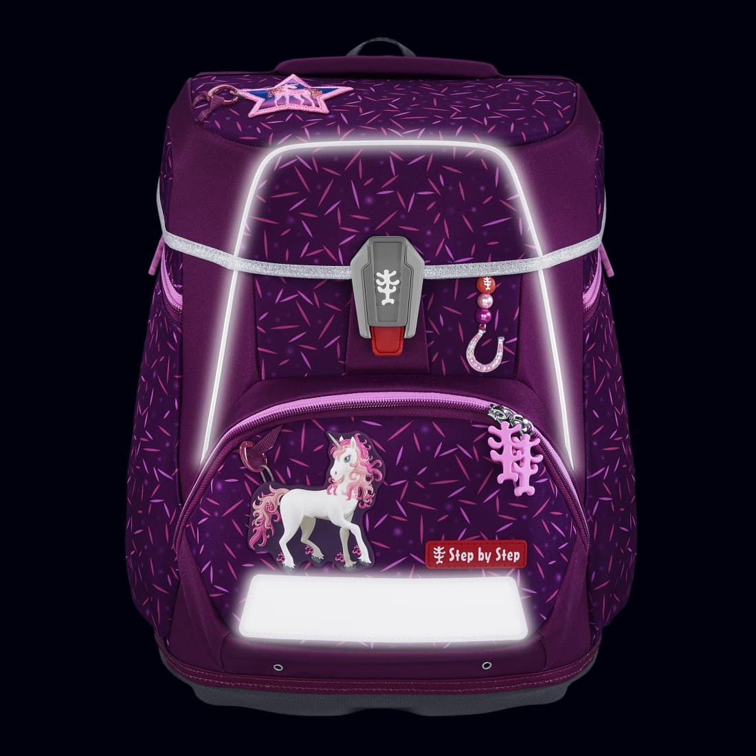 Step by Step Schulranzen-Set SPACE Pretty Unicorn Nuala 2027