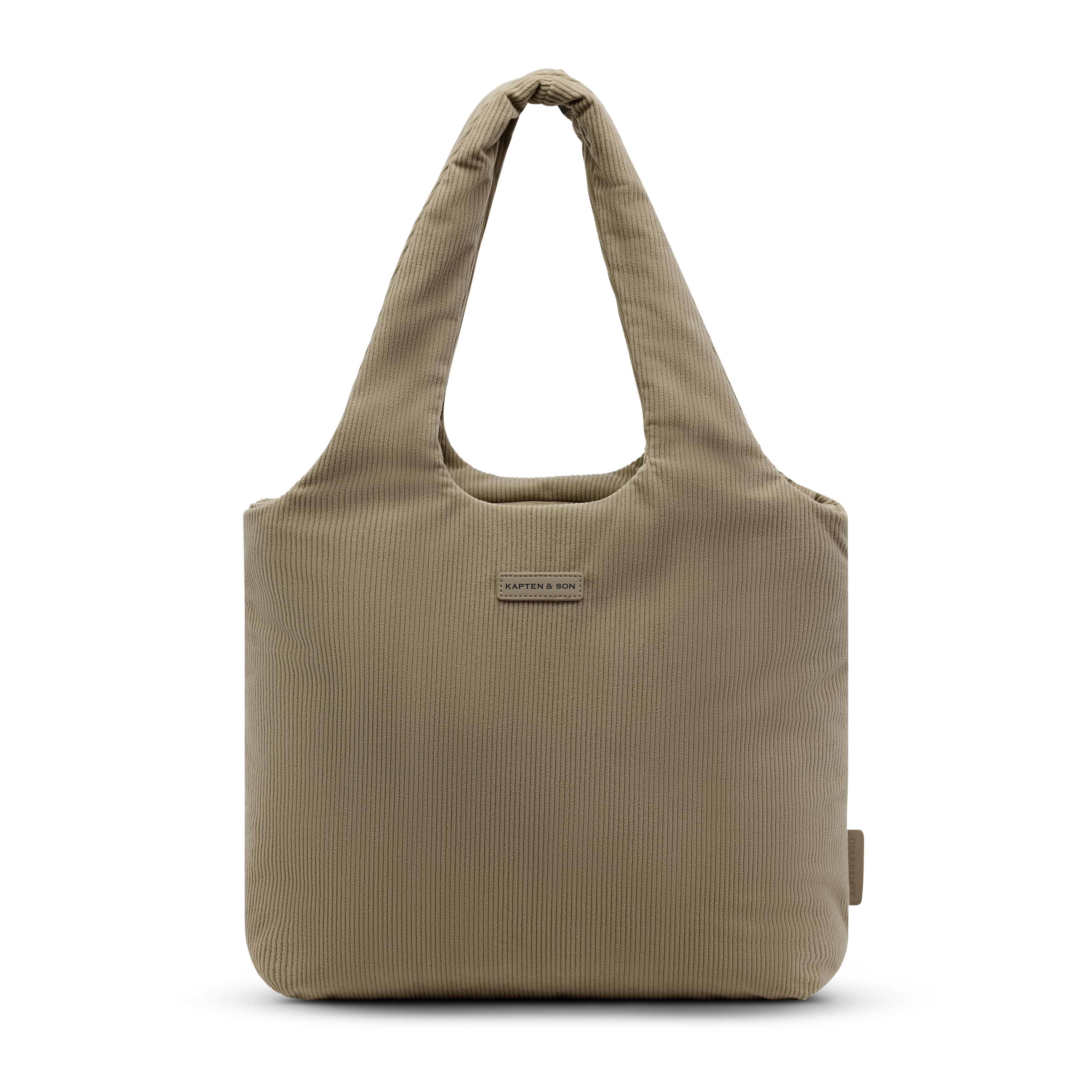 Kapten & Son Skara Cloud Shopper Cord dusty khaki