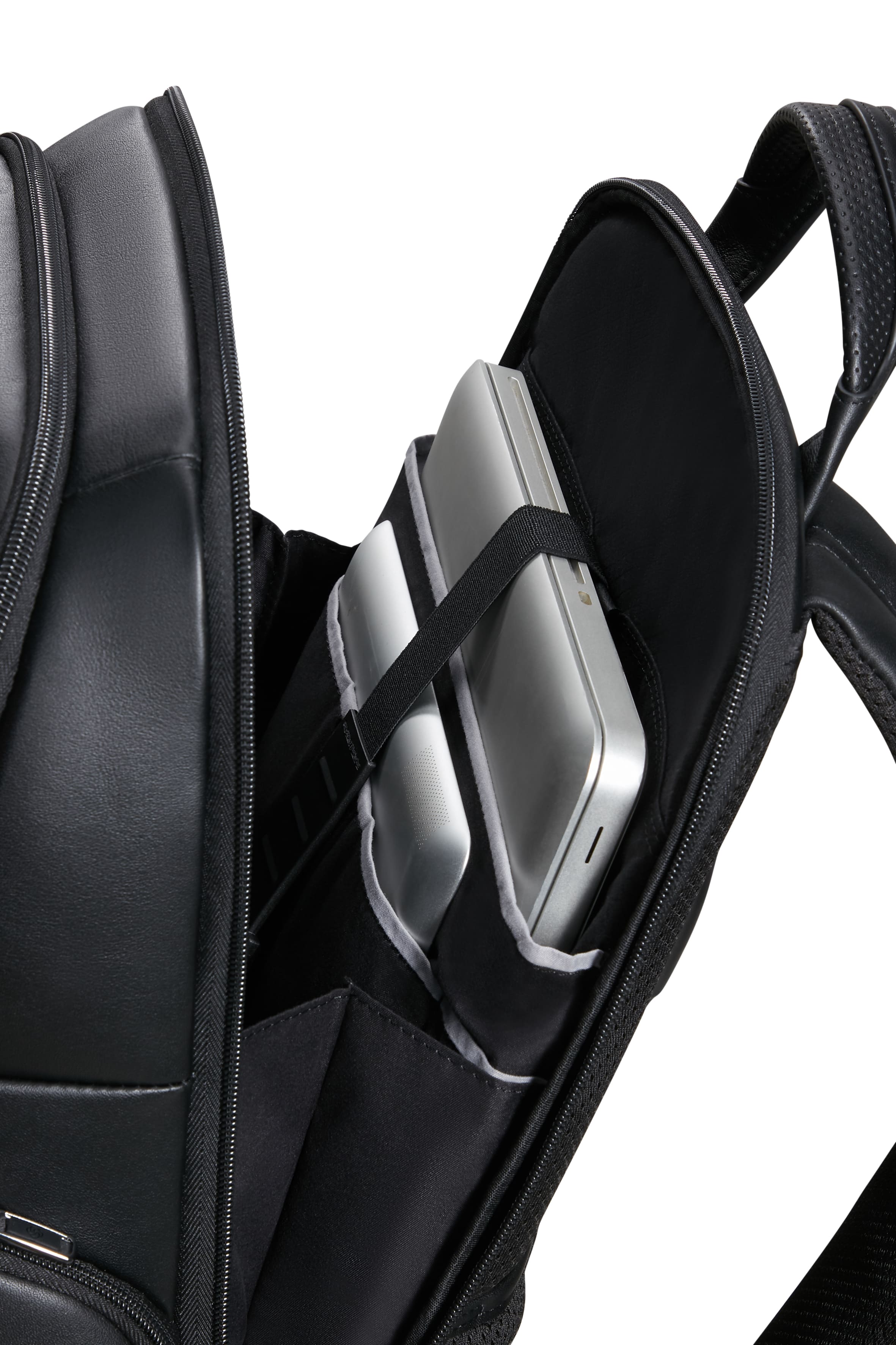 Samsonite Laptop Rucksack 15.6" PRO-DLX Leather schwarz