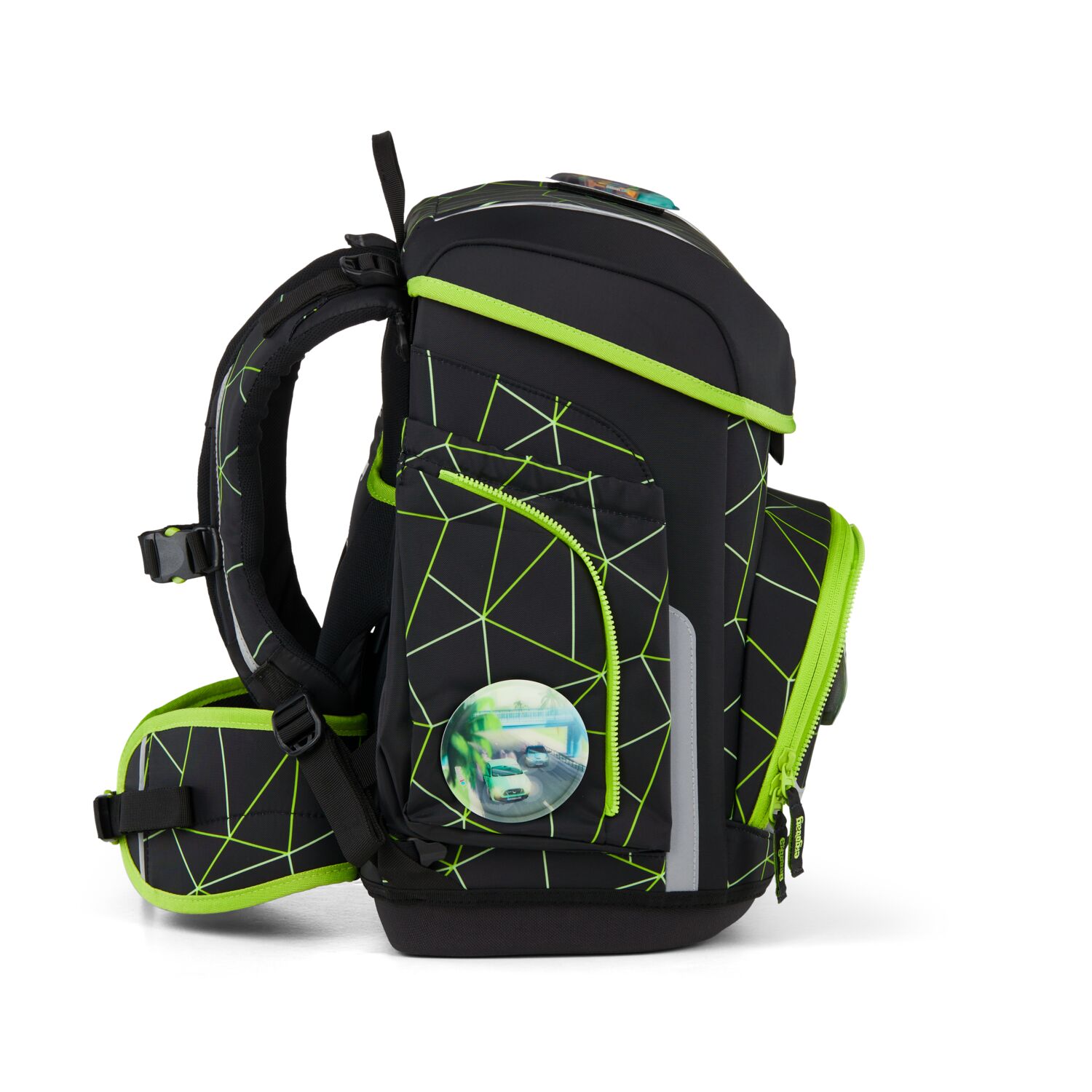 Ergobag Schulranzen-Set Cubo Cybär Race 2026