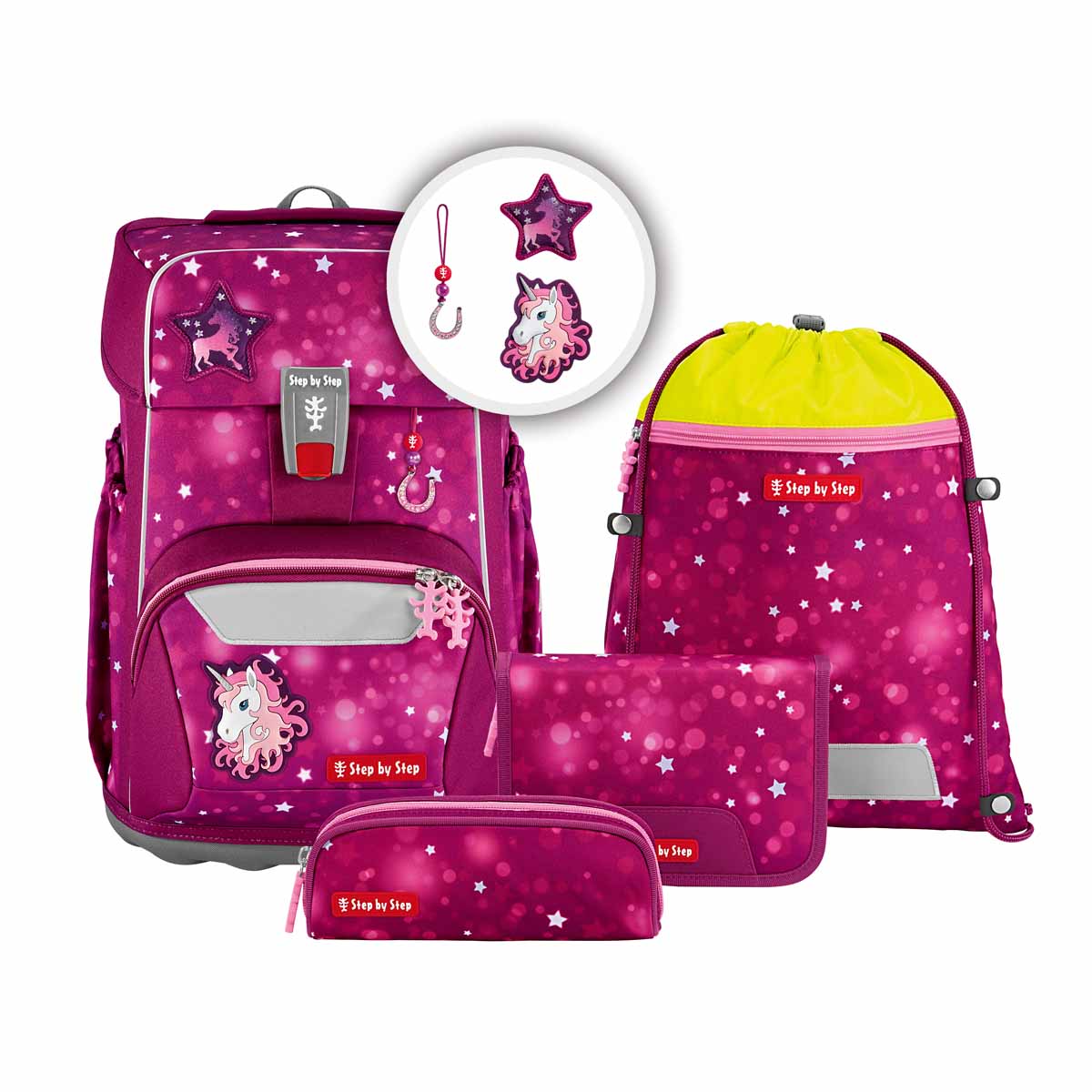 Step by Step GIANT Schulranzen-Set Sweet Unicorn Nuala 2025
