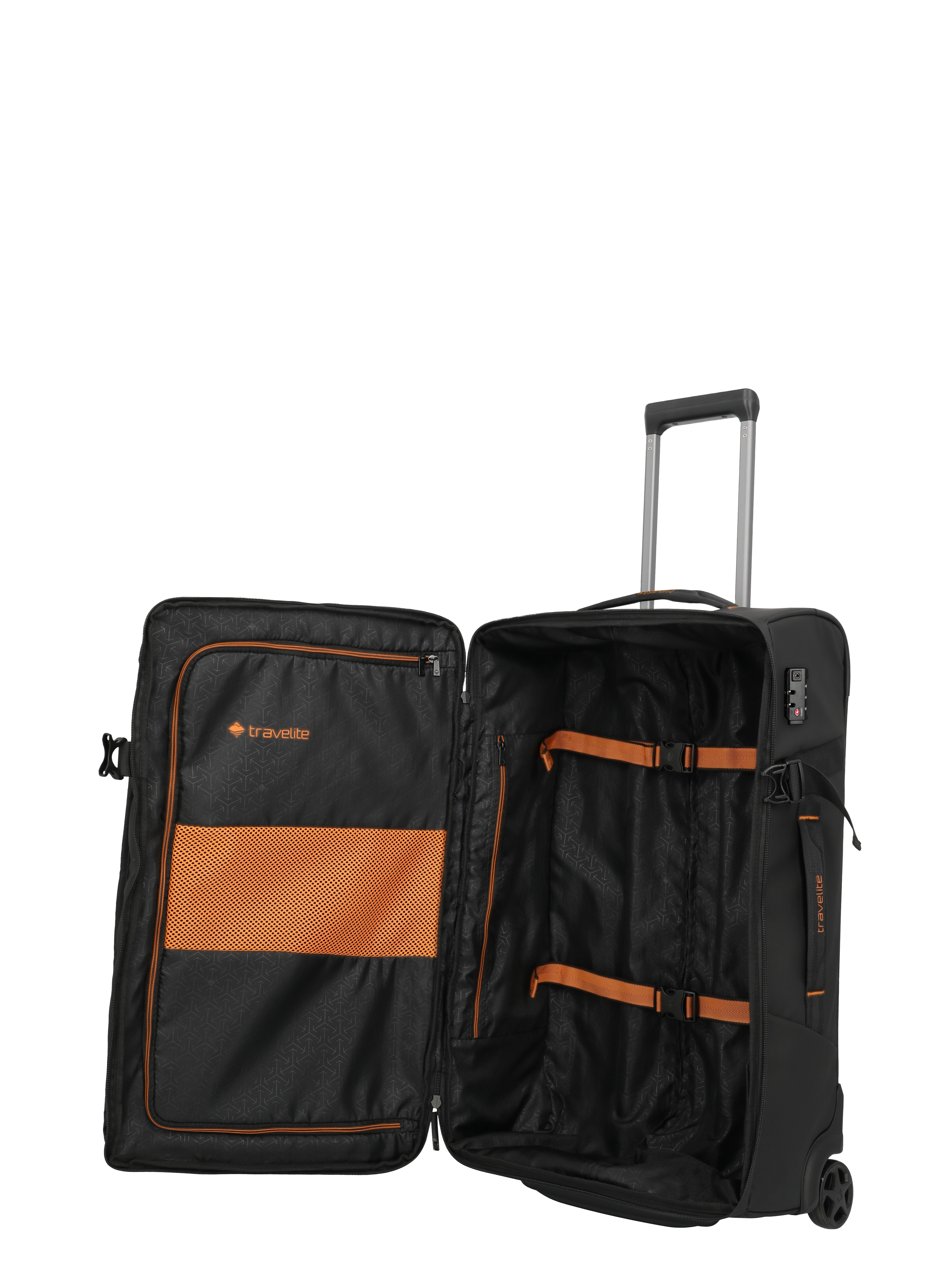 Travelite Rollenreisetasche Briize M schwarz