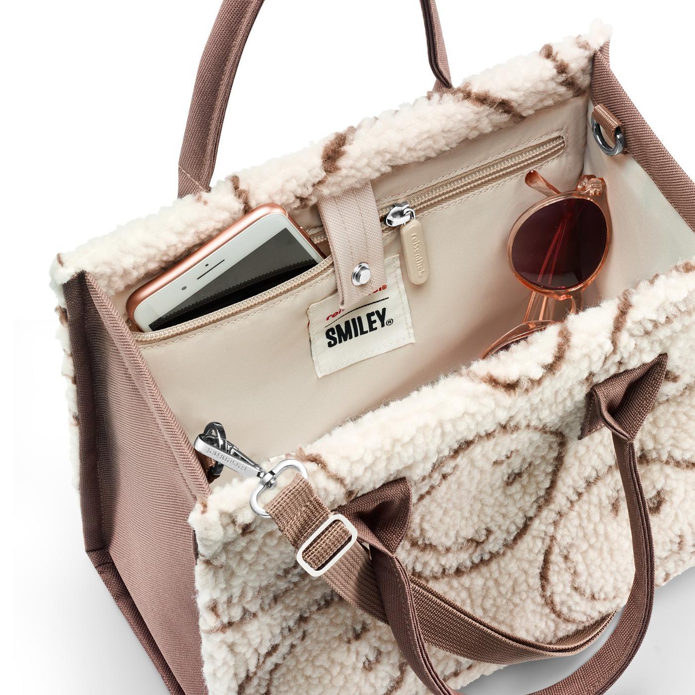 Reisenthel Daily Shopper XS Smiley Teddy Chocolate