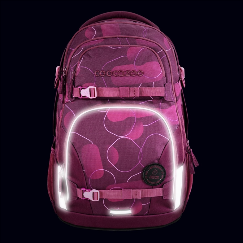 Coocazoo Schulrucksack PORTER – Berry Bubbles