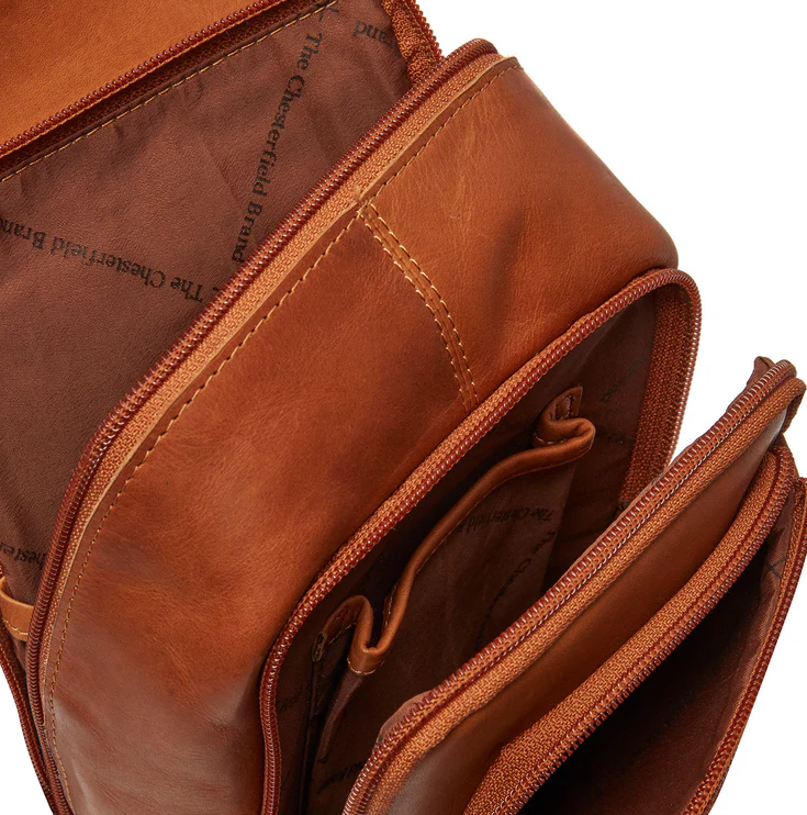 Chesterfield Umhängetasche Riga cognac