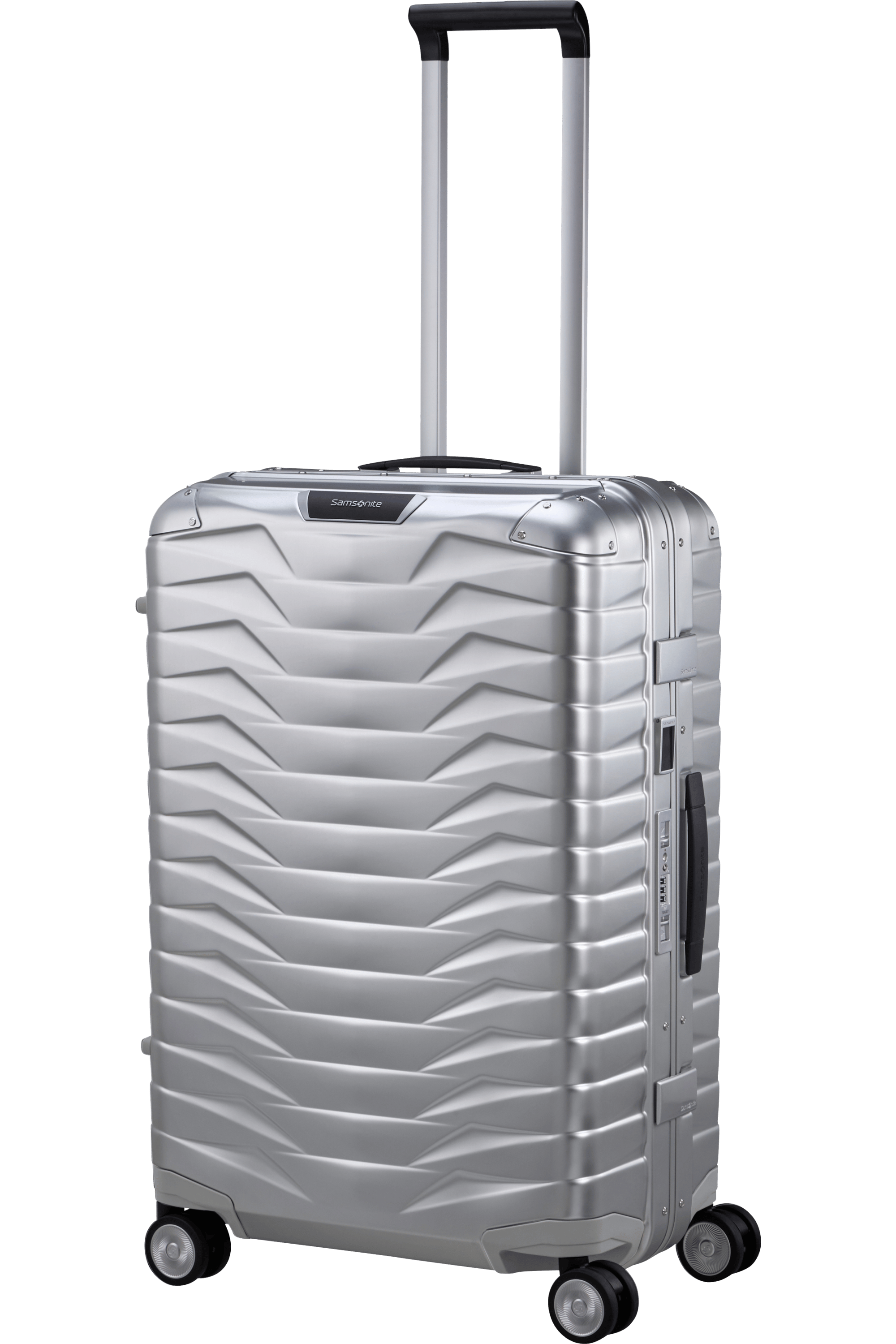 Samsonite Koffer Proxis Alu 69cm silber 