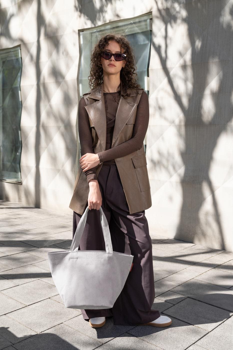 Reisenthel Shopper M cord grey