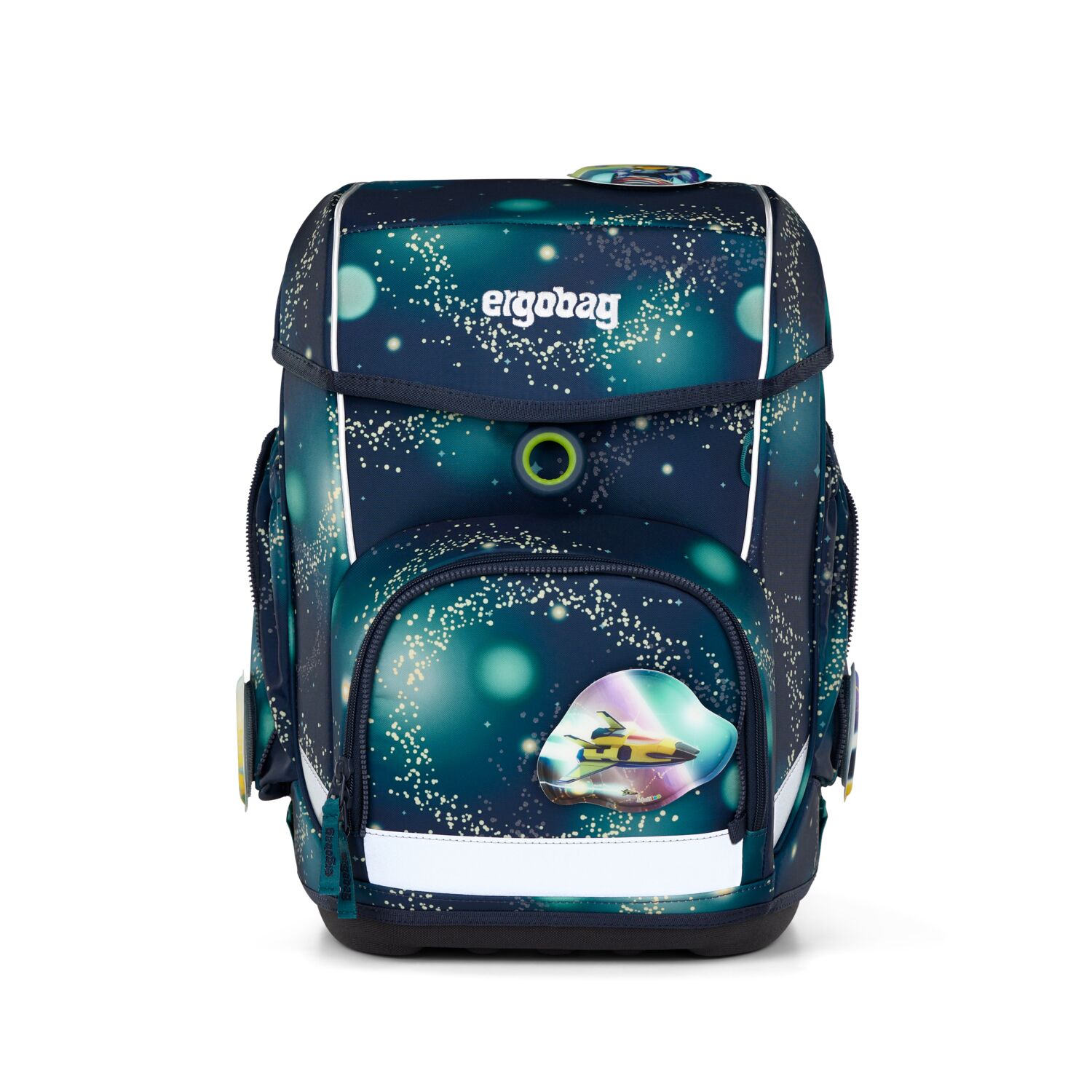 Ergobag Schulranzen-Set Cubo RaumfahrBär 2025