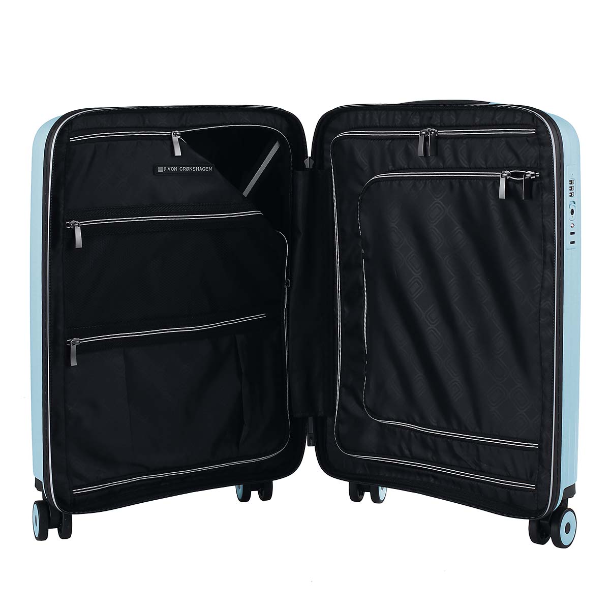Von Crønshagen Trolley Mogens türkis 55cm