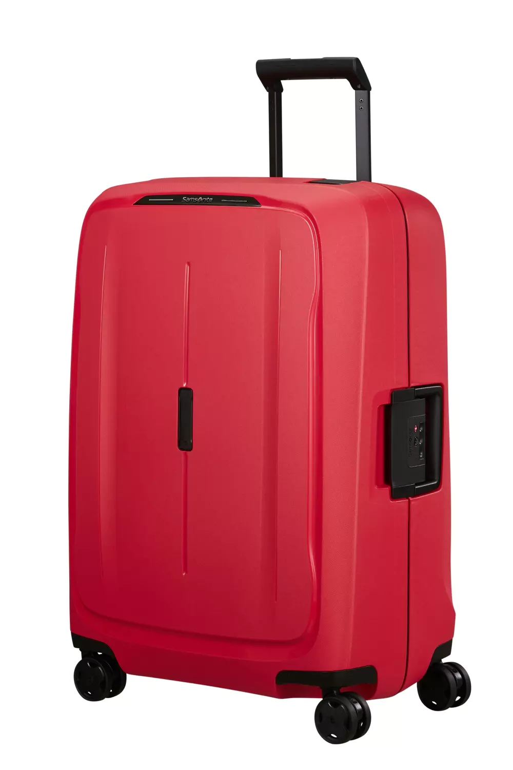 Samsonite 4-Rollen Trolley Essens 69cm hibiskus red