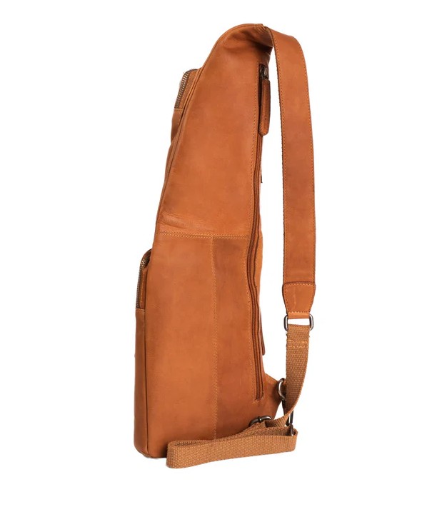 Chesterfield Crossbody Bag Logan cognac 