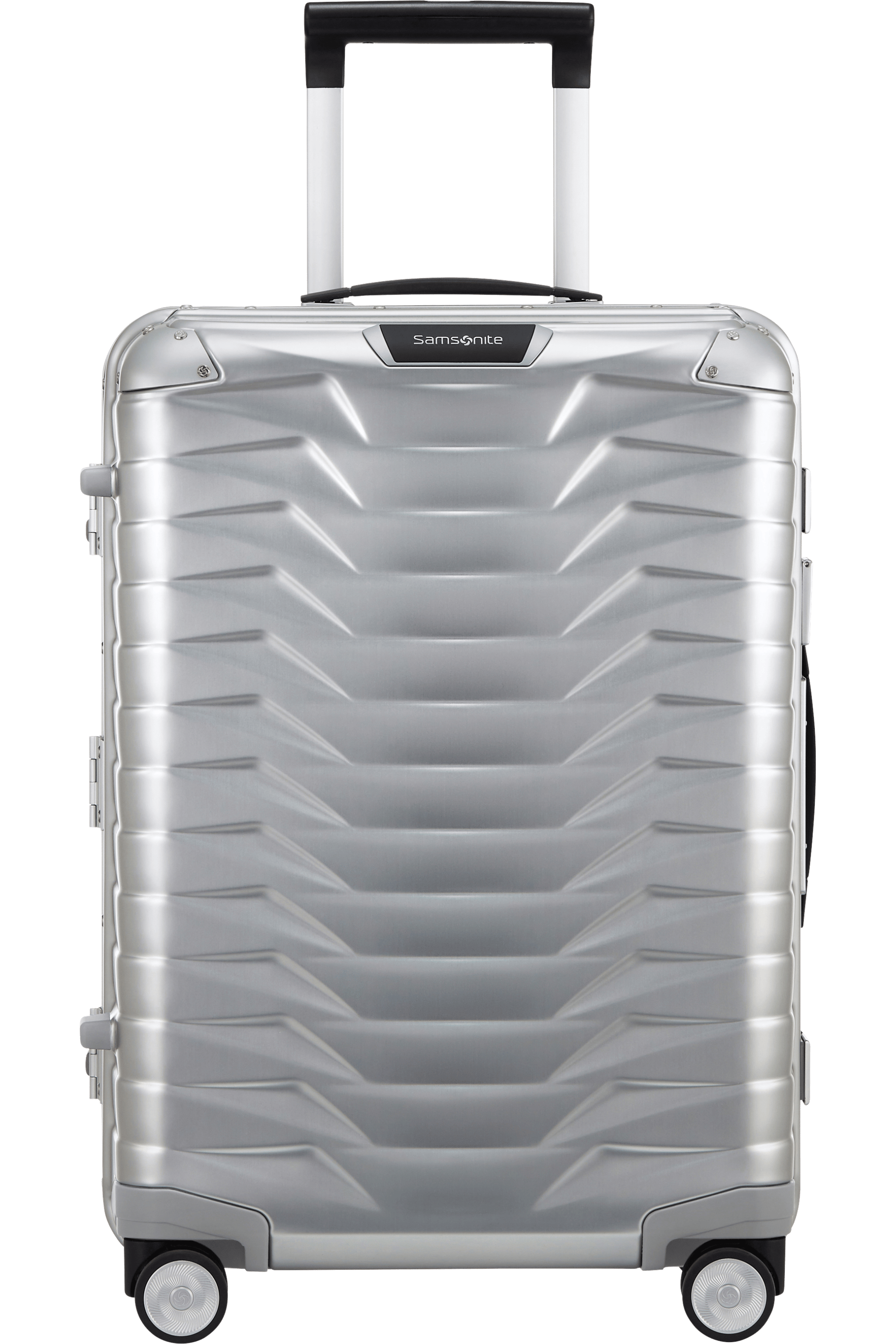 Samsonite Koffer Proxis Alu 55cm silber