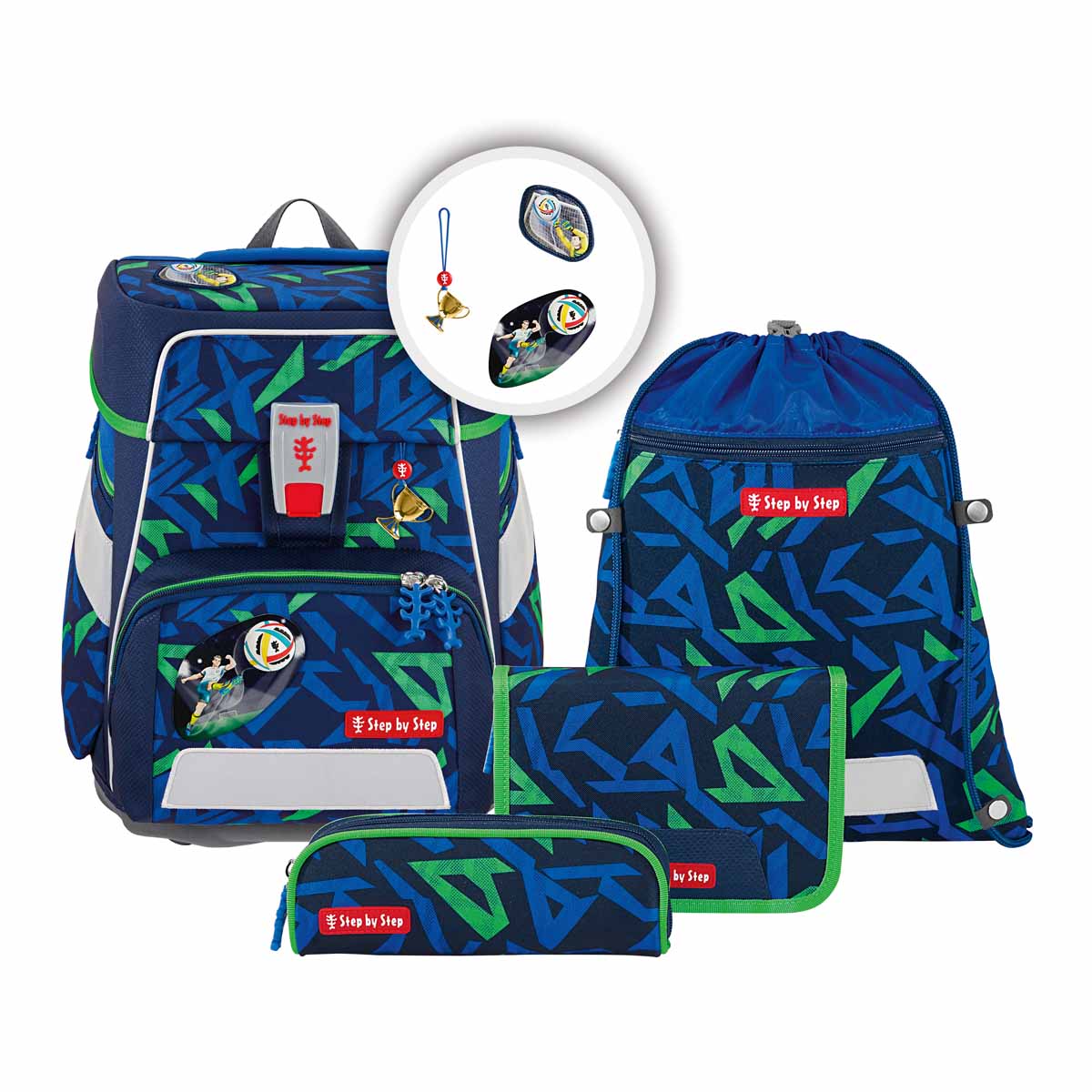 Step by Step SPACE Schulranzen-Set Soccer Ben 2025