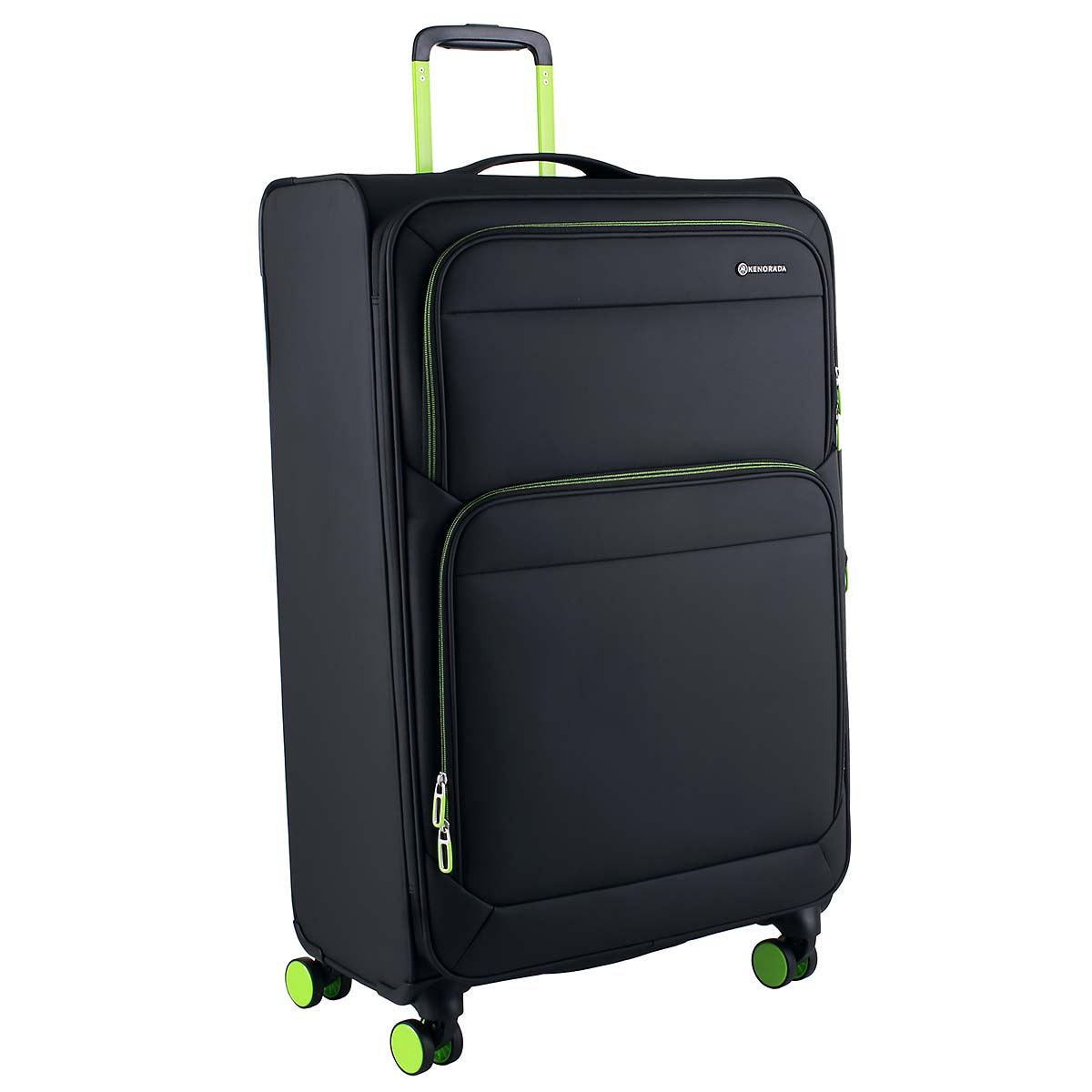 Kenorada Trolley Lightstyler 80cm black/neon green