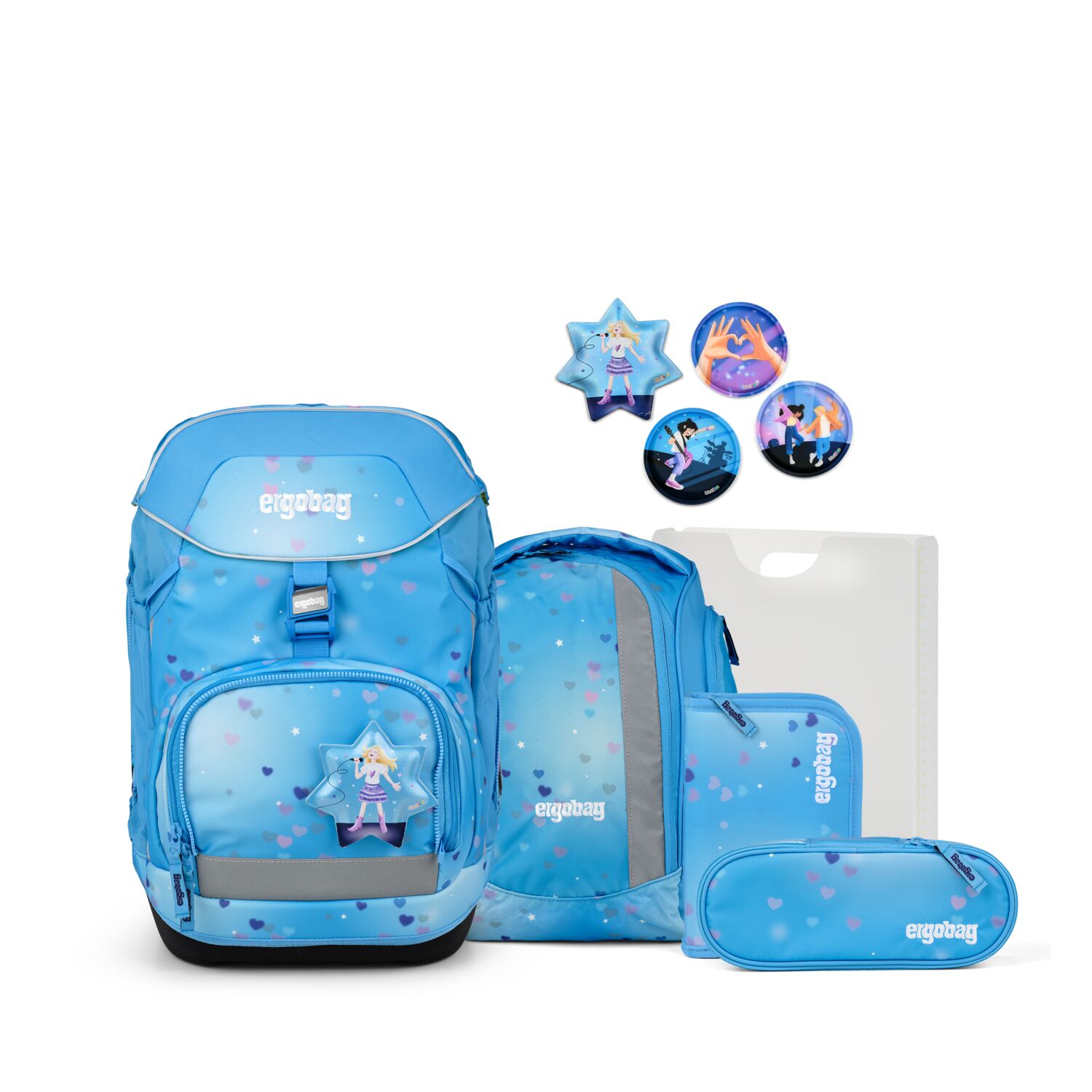 Ergobag Schulranzen-Set Pack BühnenfieBär 2027