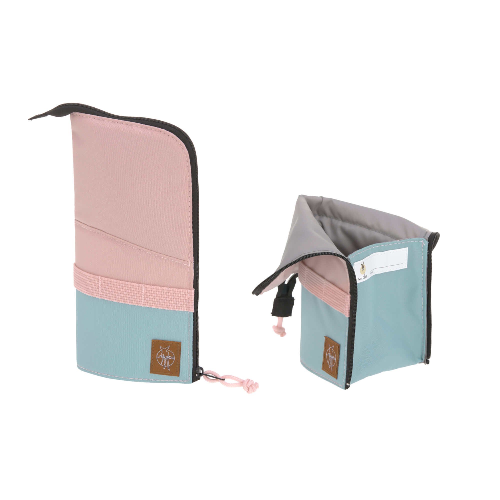 Lässig Schulranzen Set 7-teilig Flexy-Unique rose-blue-black