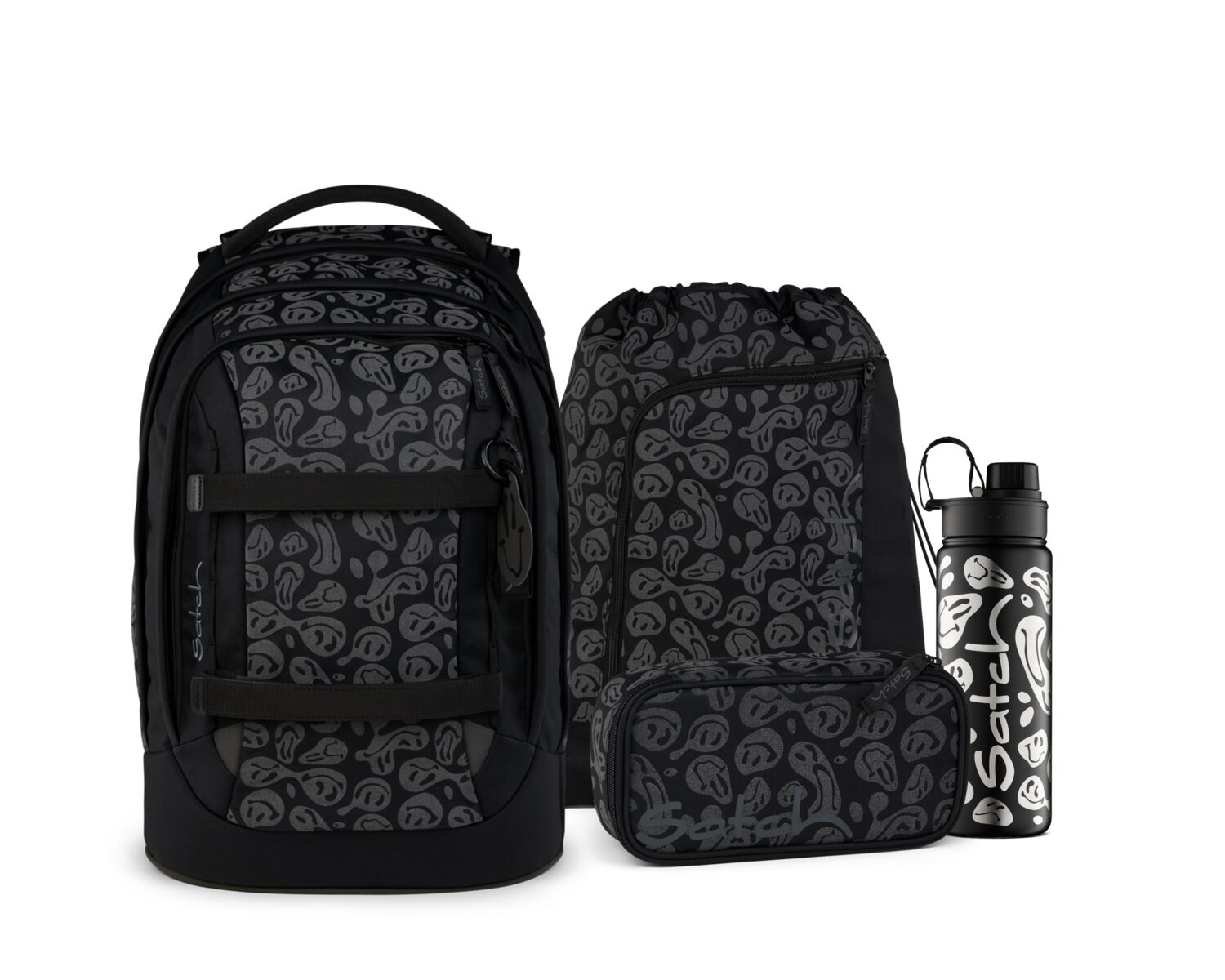 Satch Pack Schulrucksack-Set Blurry Faces Edition 2025 Satch Pack Schulrucksack-Set Blurry Faces Edition 2025